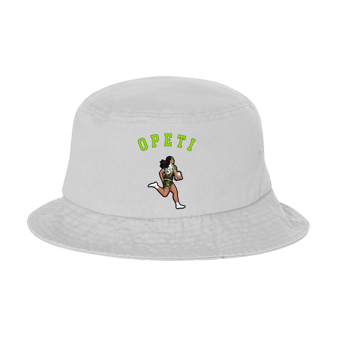 Bucket Cap — Shirsey Arch in White