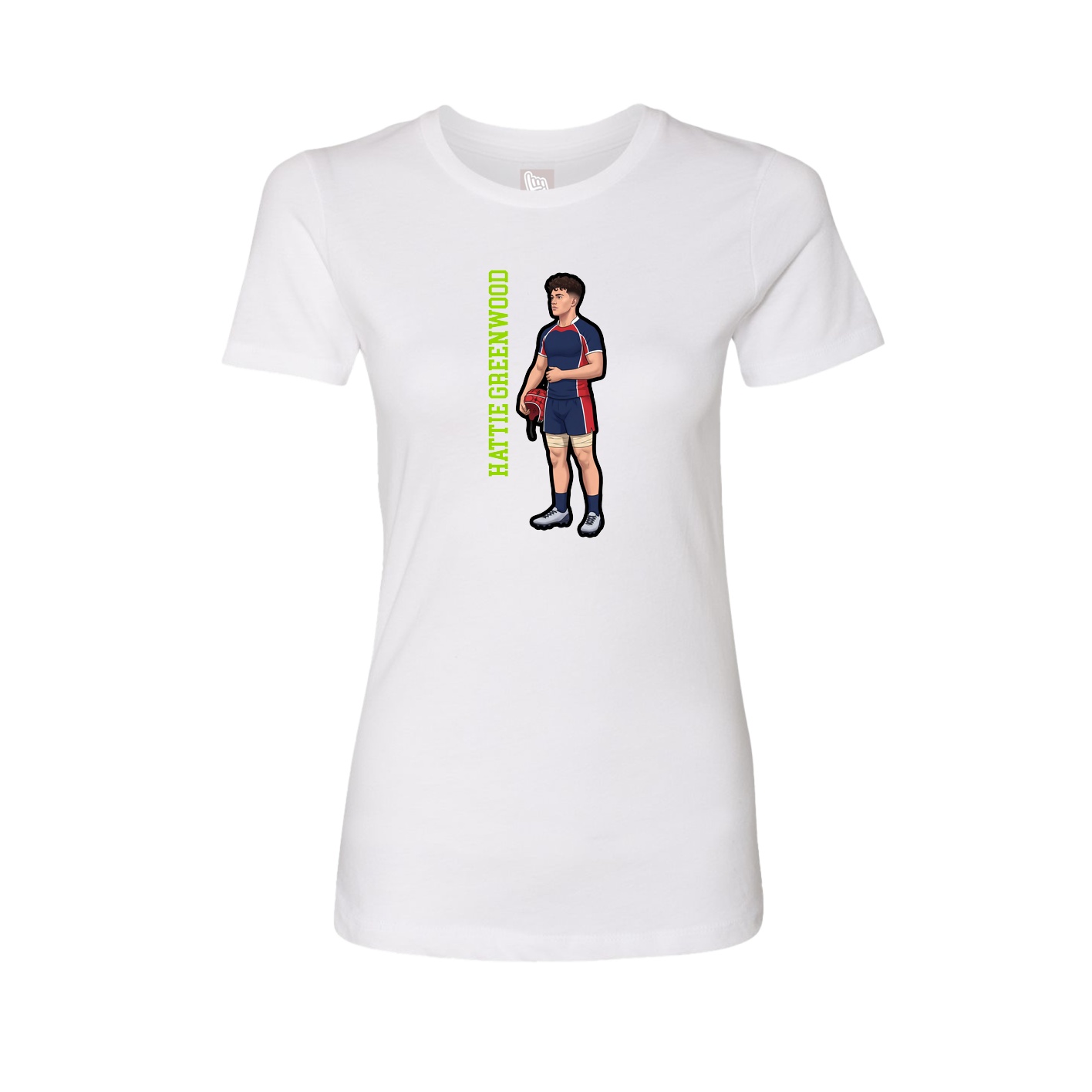 Fitted Women's Tee — Classic in White