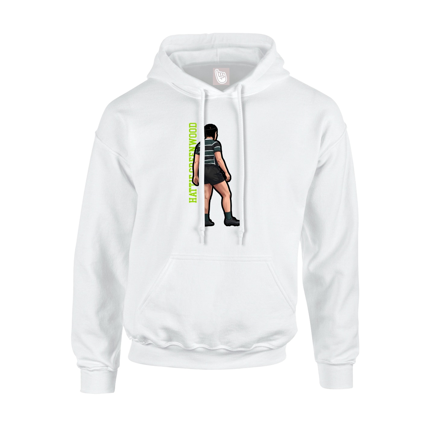 Hoodie — Classic in White