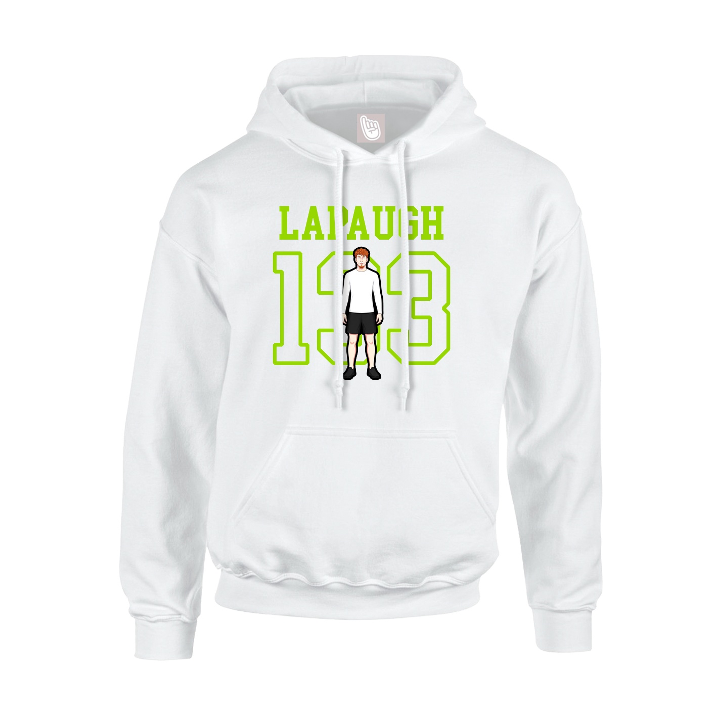 Youth Hoodie — Shirsey in White
