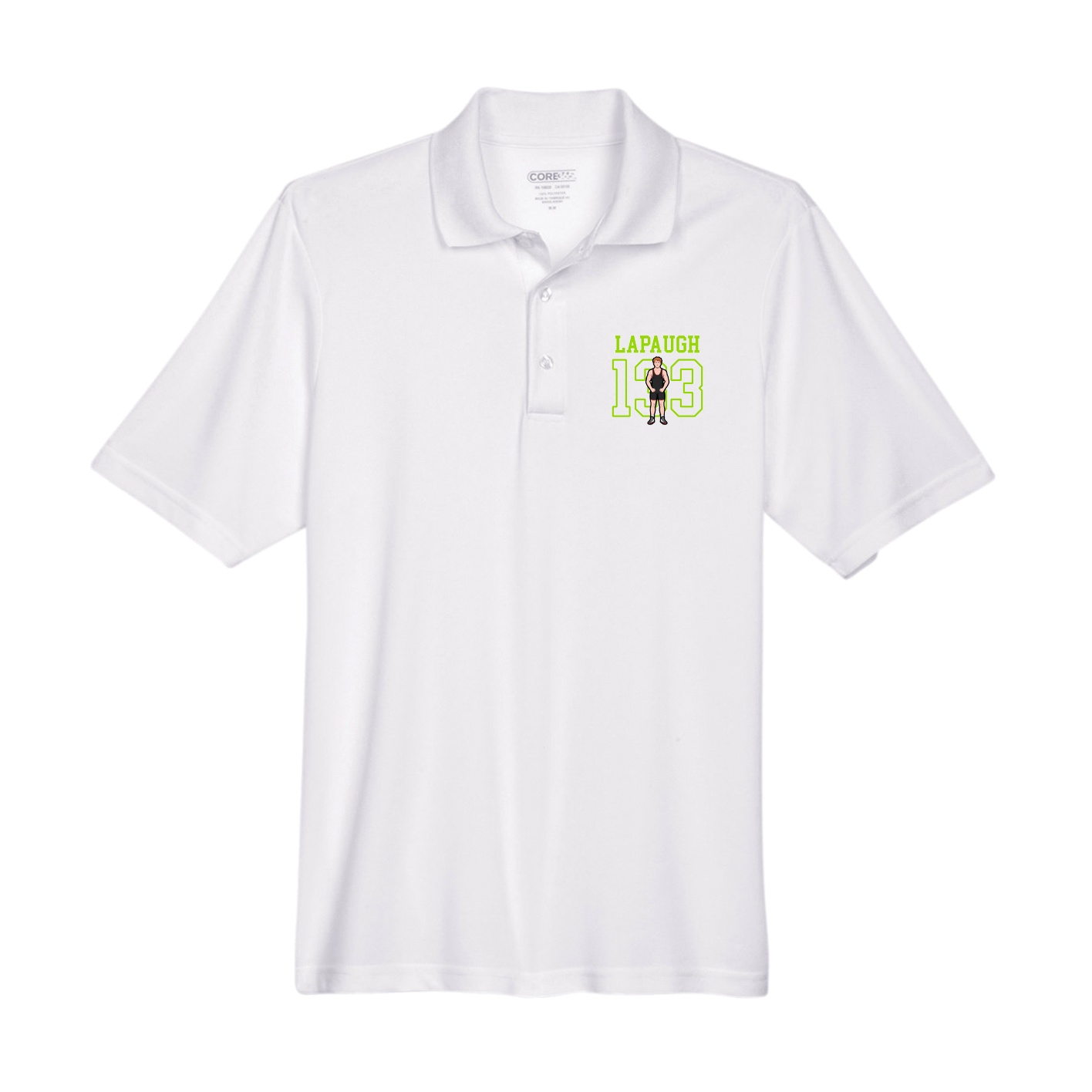Performance Polo — Shirsey in White