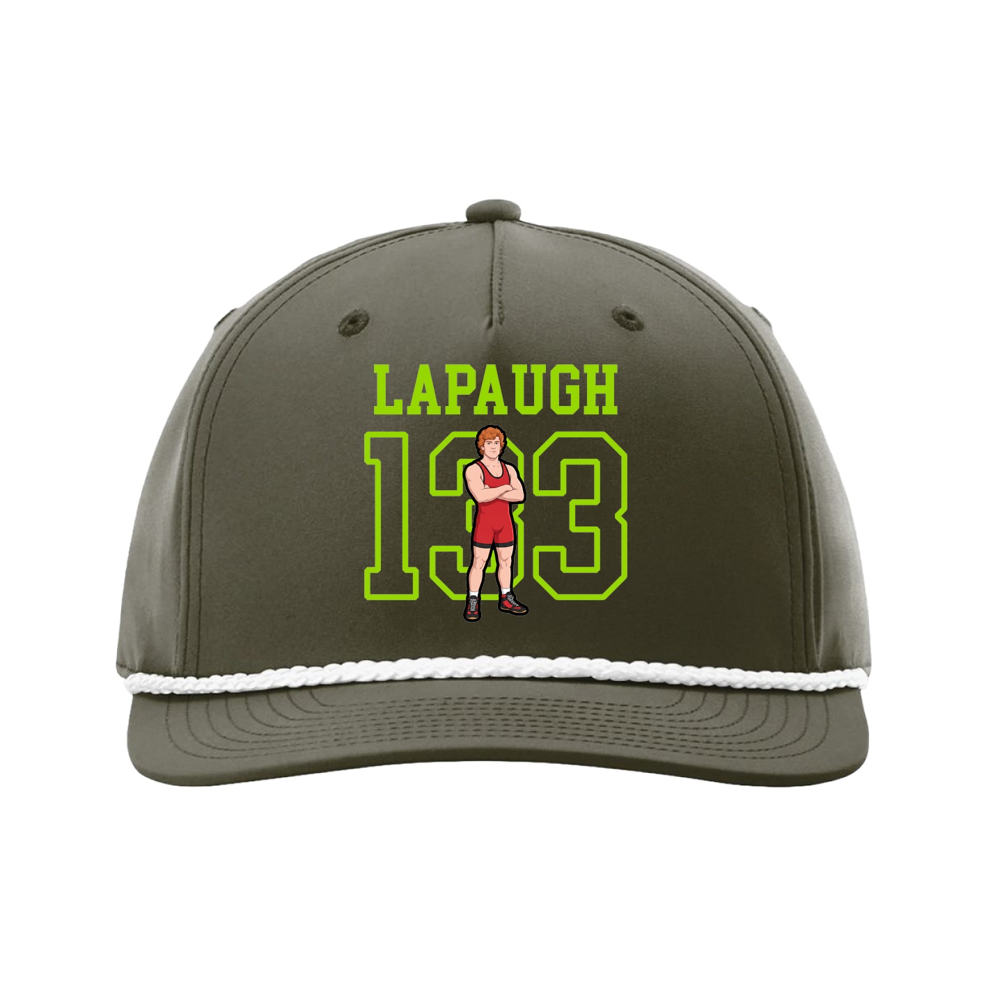 Five-Panel Classic Rope Cap — Shirsey in Green
