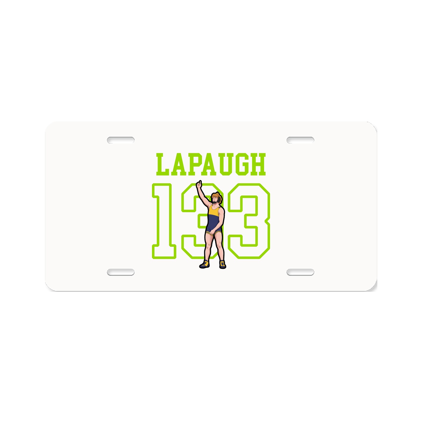 License Plate — Shirsey in Classic