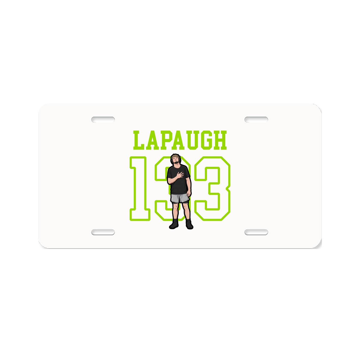 License Plate — Shirsey in Classic