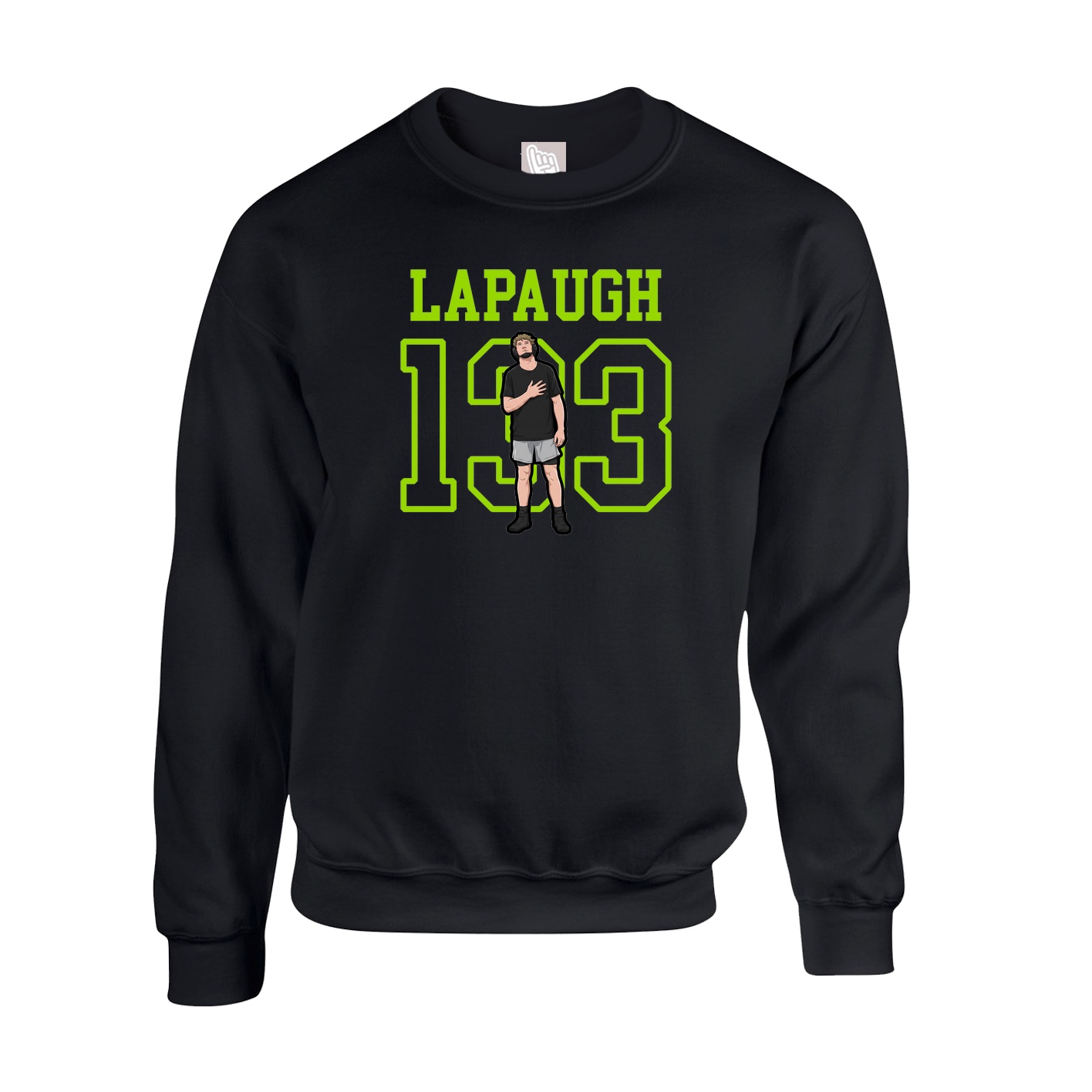 Fleece Crew — Shirsey in Black