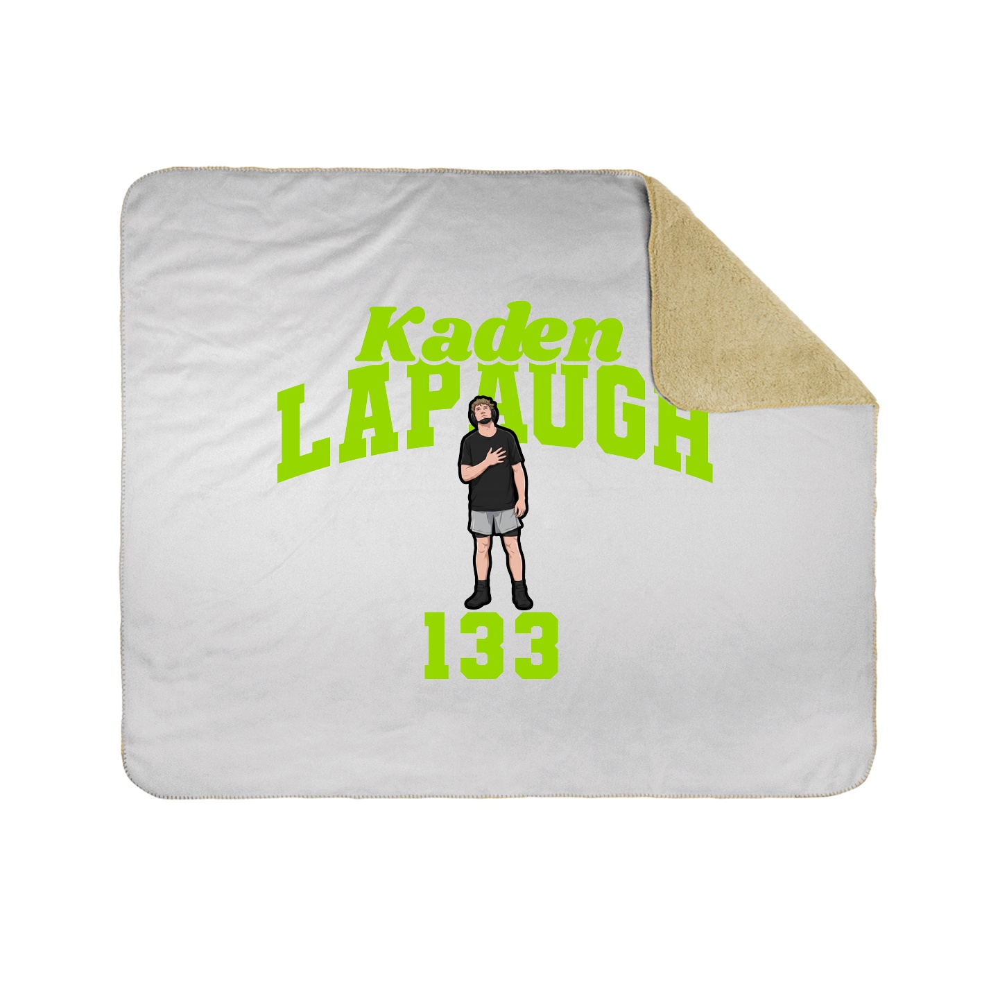 Throw Blanket — Signature Arch in White