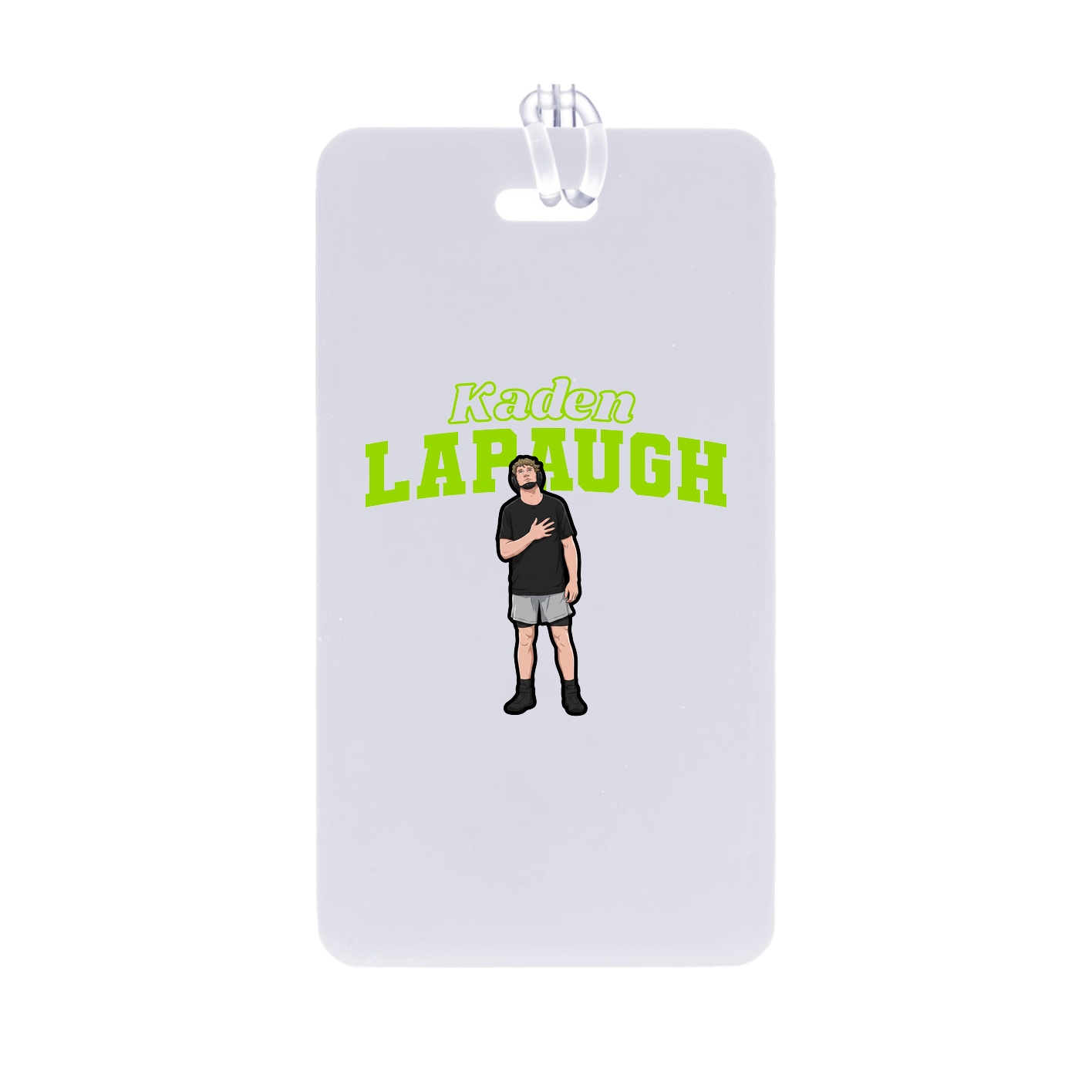 Bag Tag — Name Arch in Classic