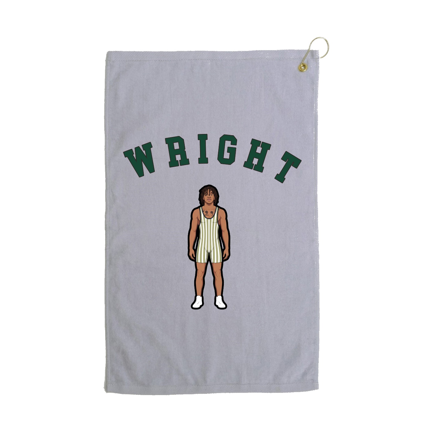 Golf Towel — Shirsey Arch in Grey