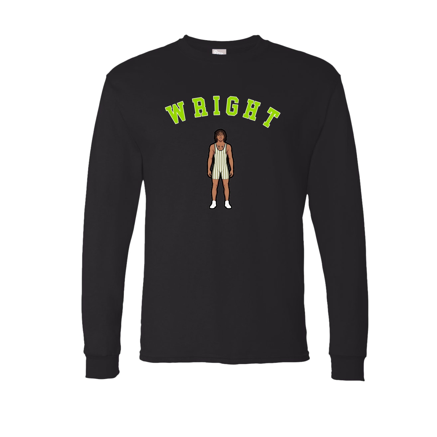 Long Sleeve Tee — Shirsey Arch in Black