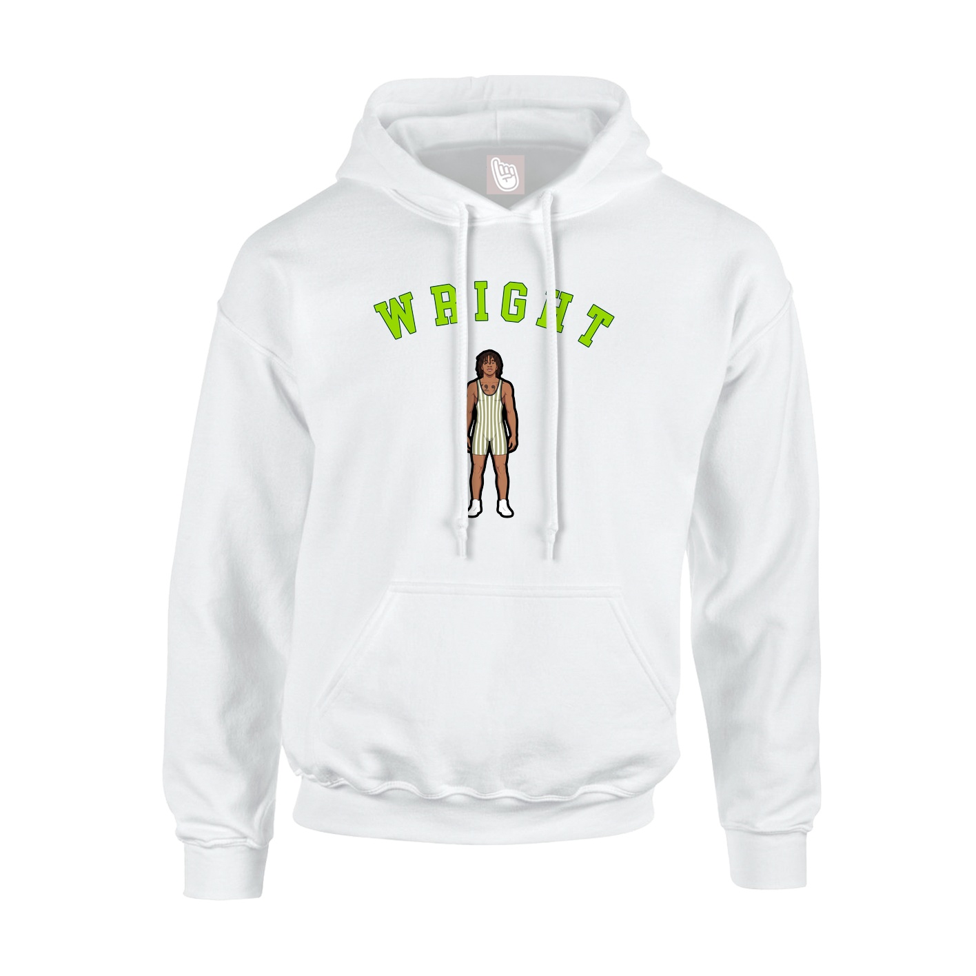 Hoodie — Shirsey Arch in White