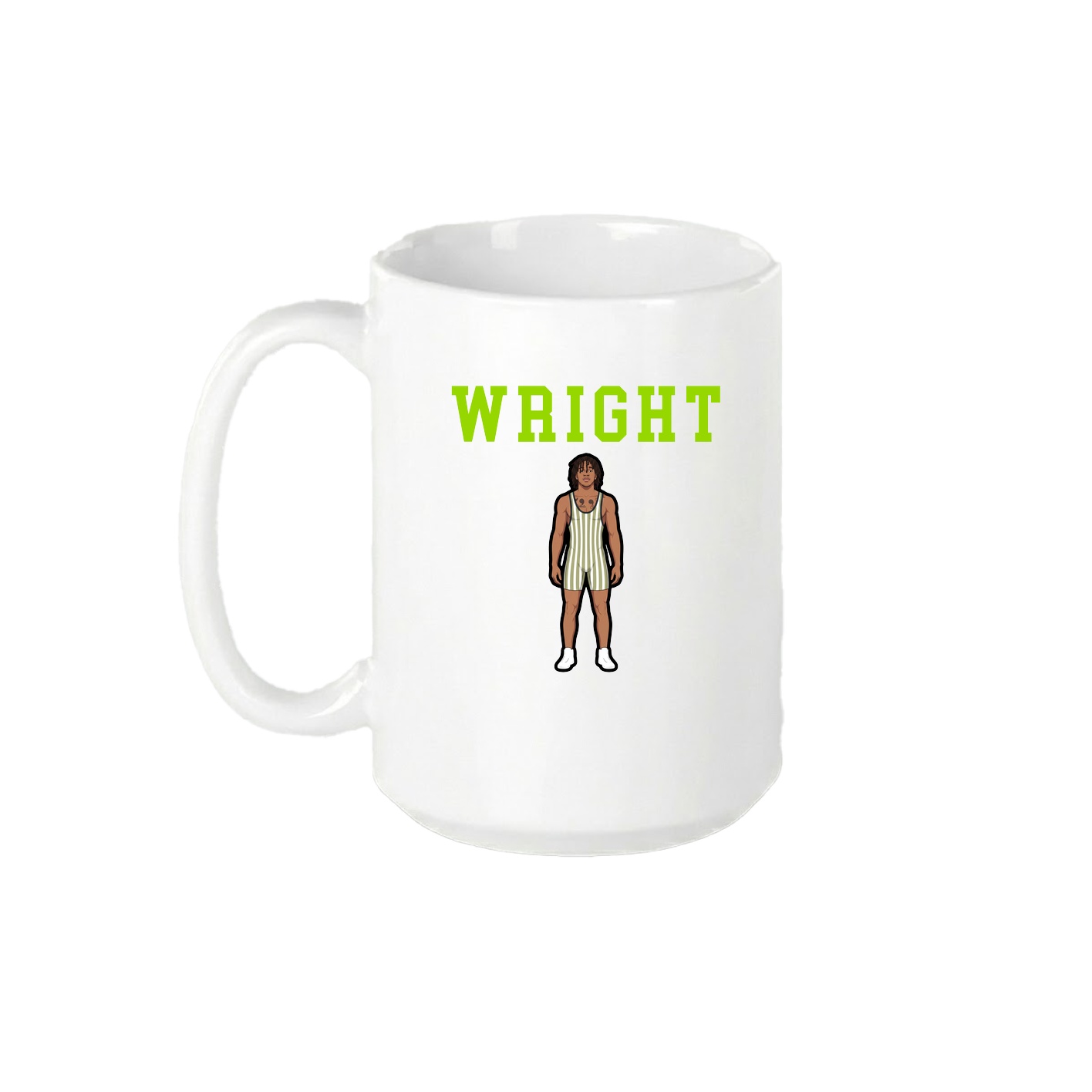 15oz Coffee Mug — Shirsey in White