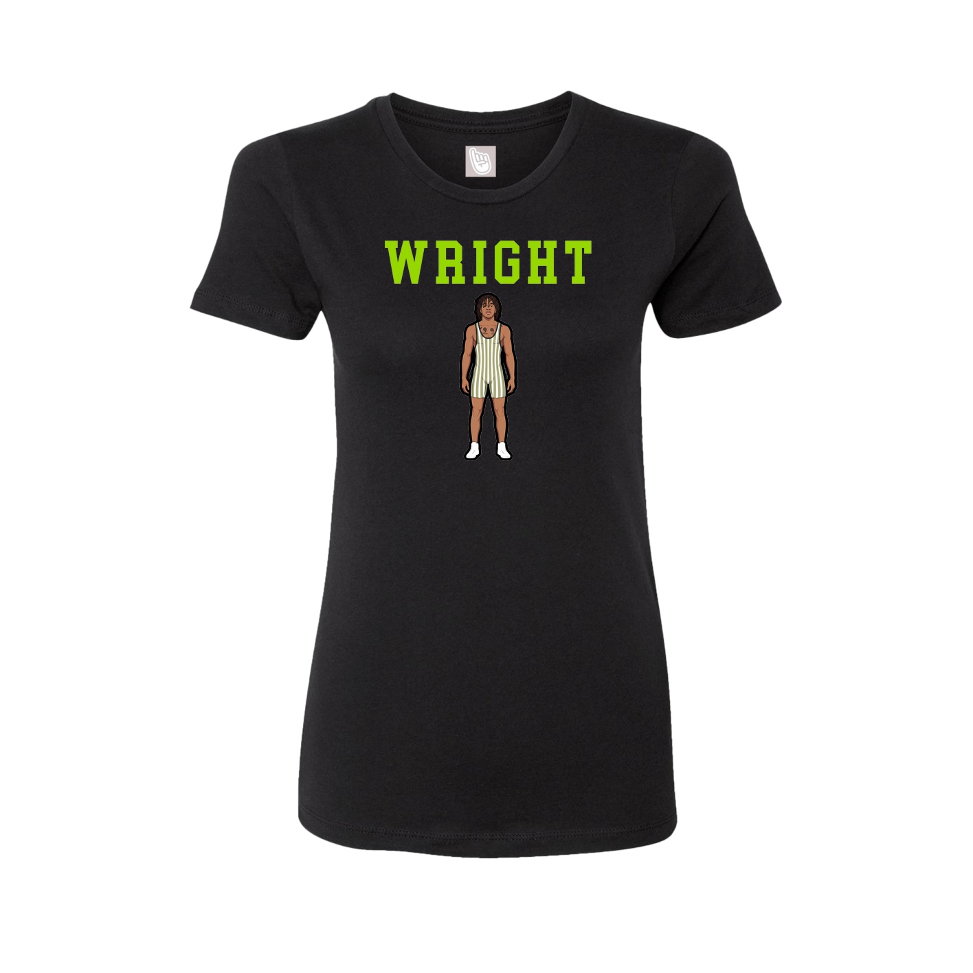 Fitted Women's Tee — Shirsey in Black