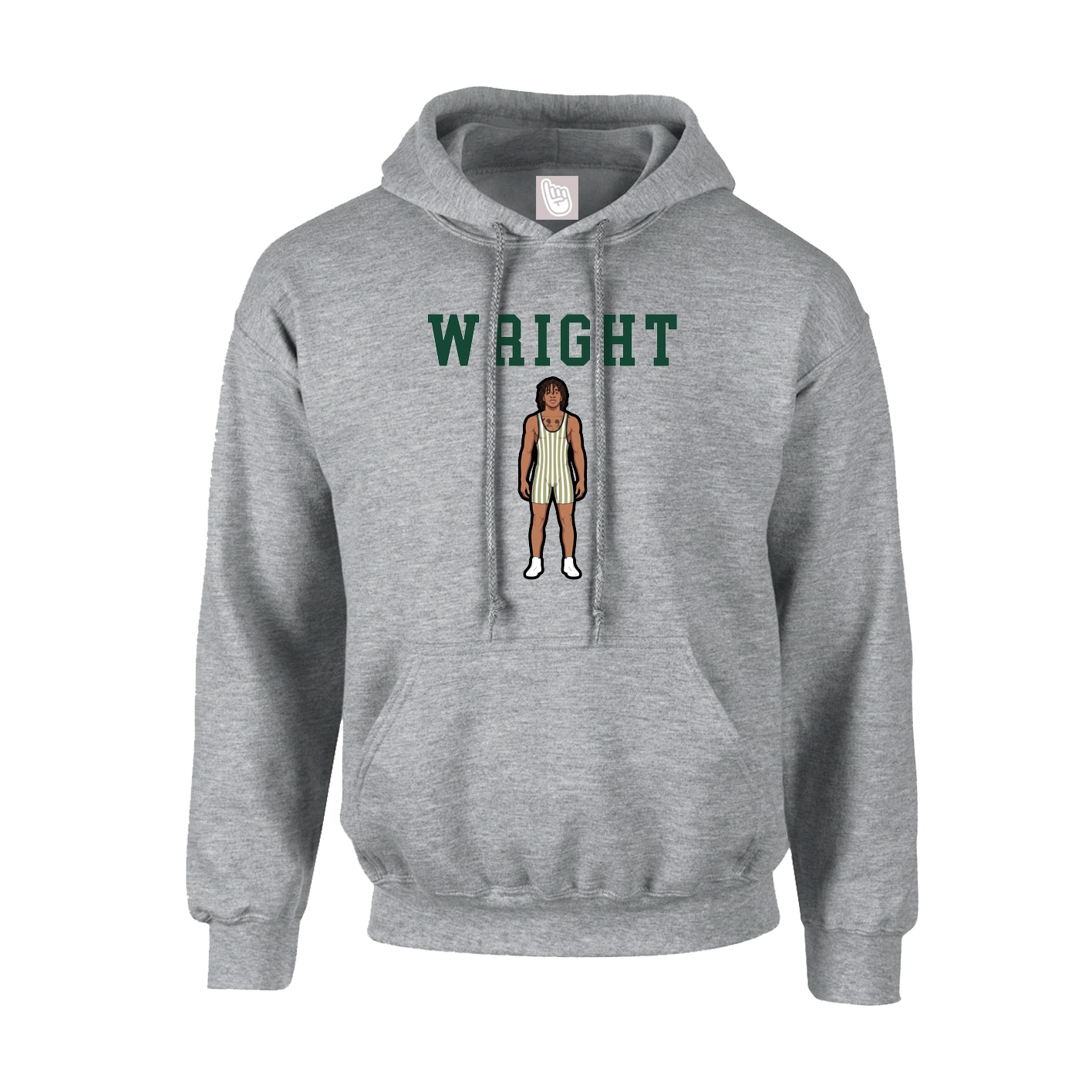 Hoodie — Shirsey in Grey