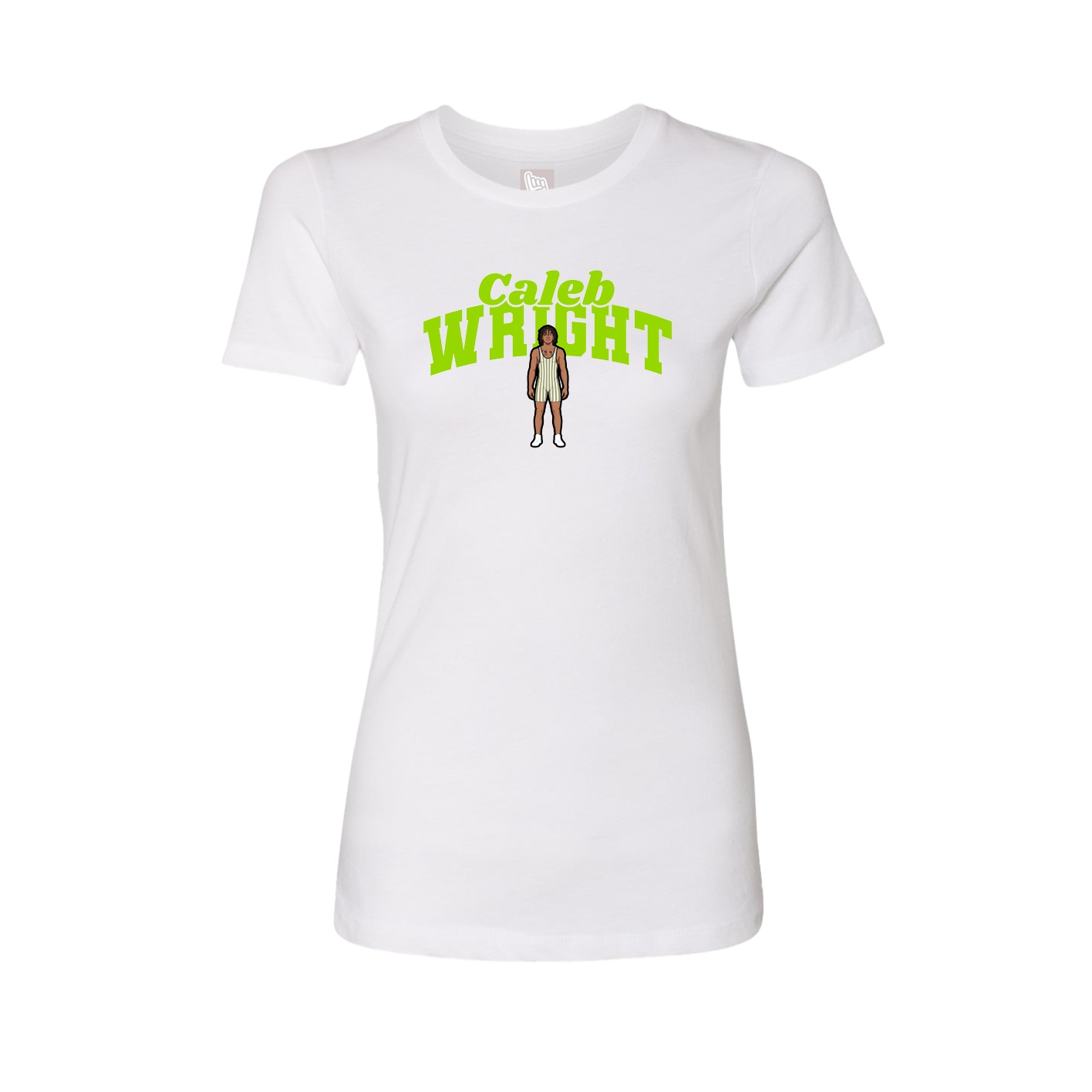 Womens Tee — Signature Arch in White