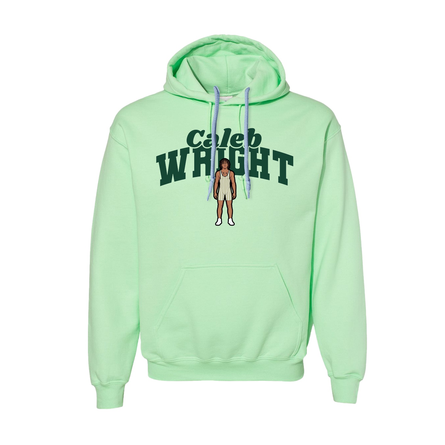 Hoodie — Signature Arch in Green