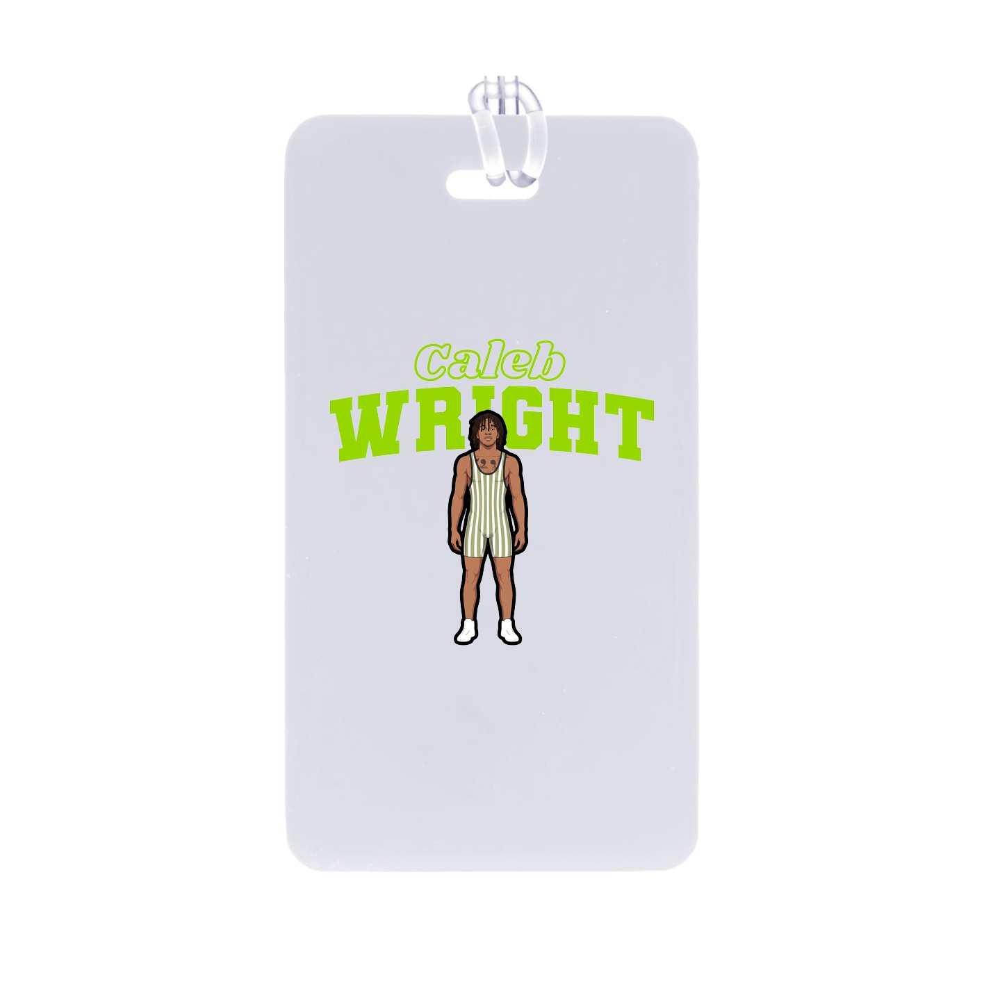 Bag Tag — Name Arch in Classic