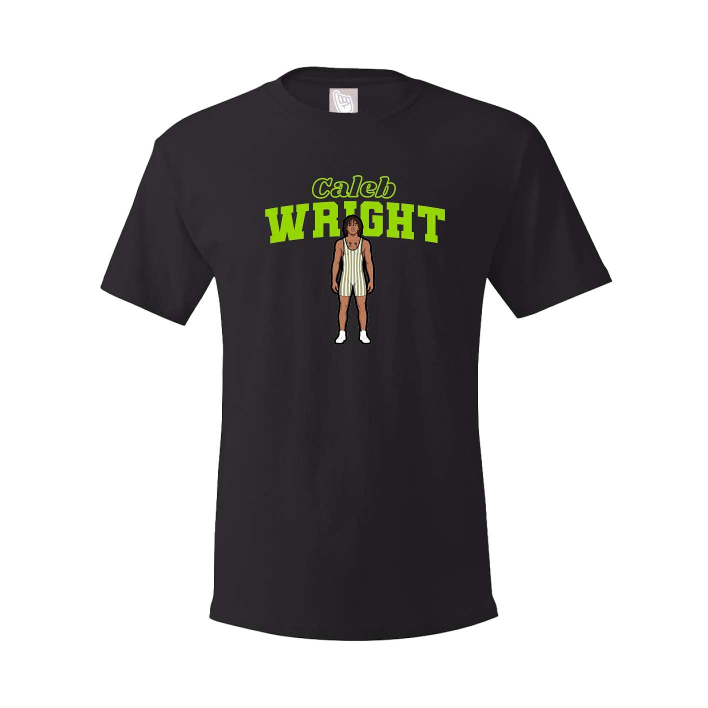 Youth Tee — Name Arch in Black