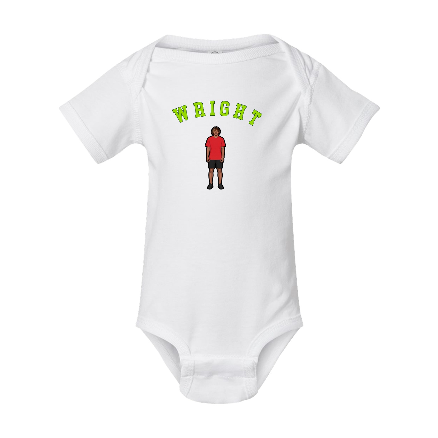 Baby Onesie — Shirsey Arch in White