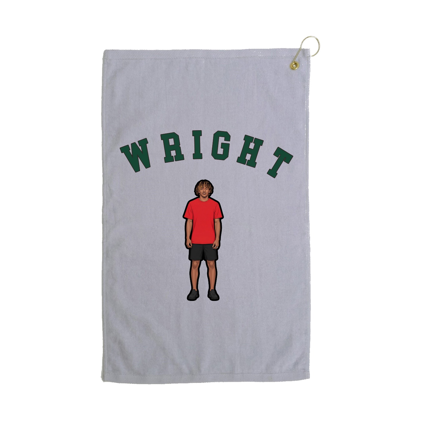 Golf Towel — Shirsey Arch in Grey