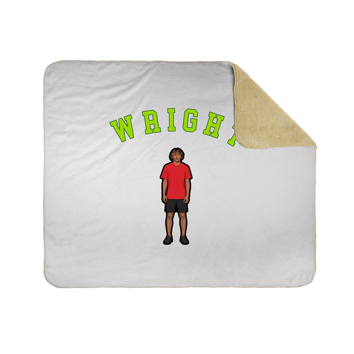 Throw Blanket — Shirsey Arch in White