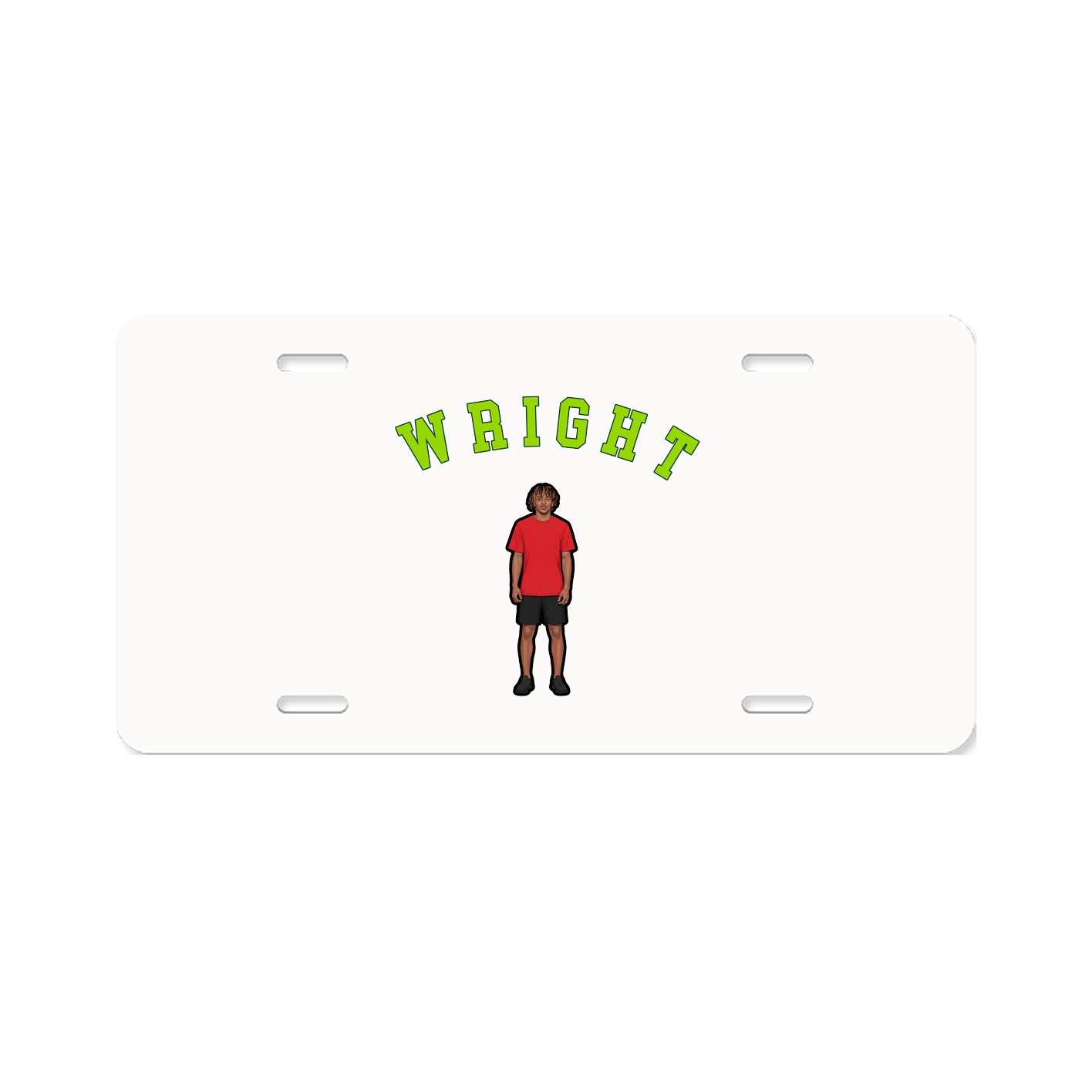 License Plate — Shirsey Arch in Classic
