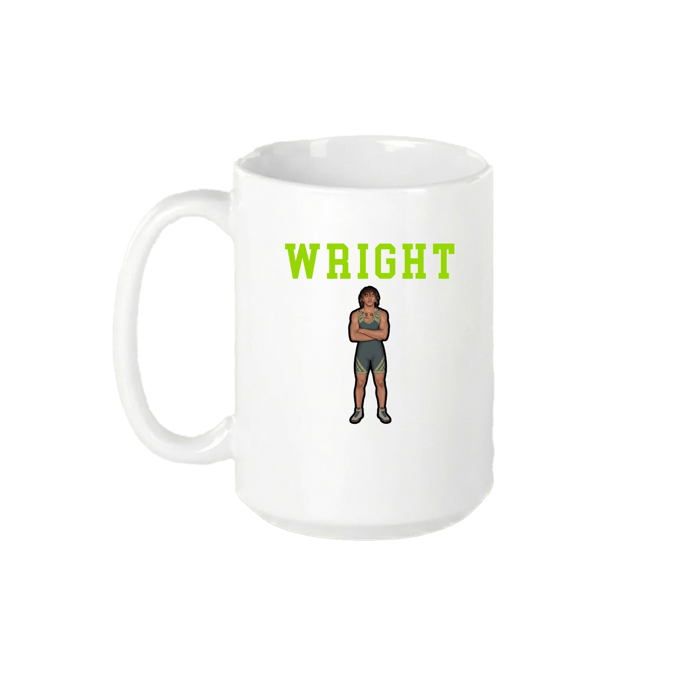 15oz Coffee Mug — Shirsey in White