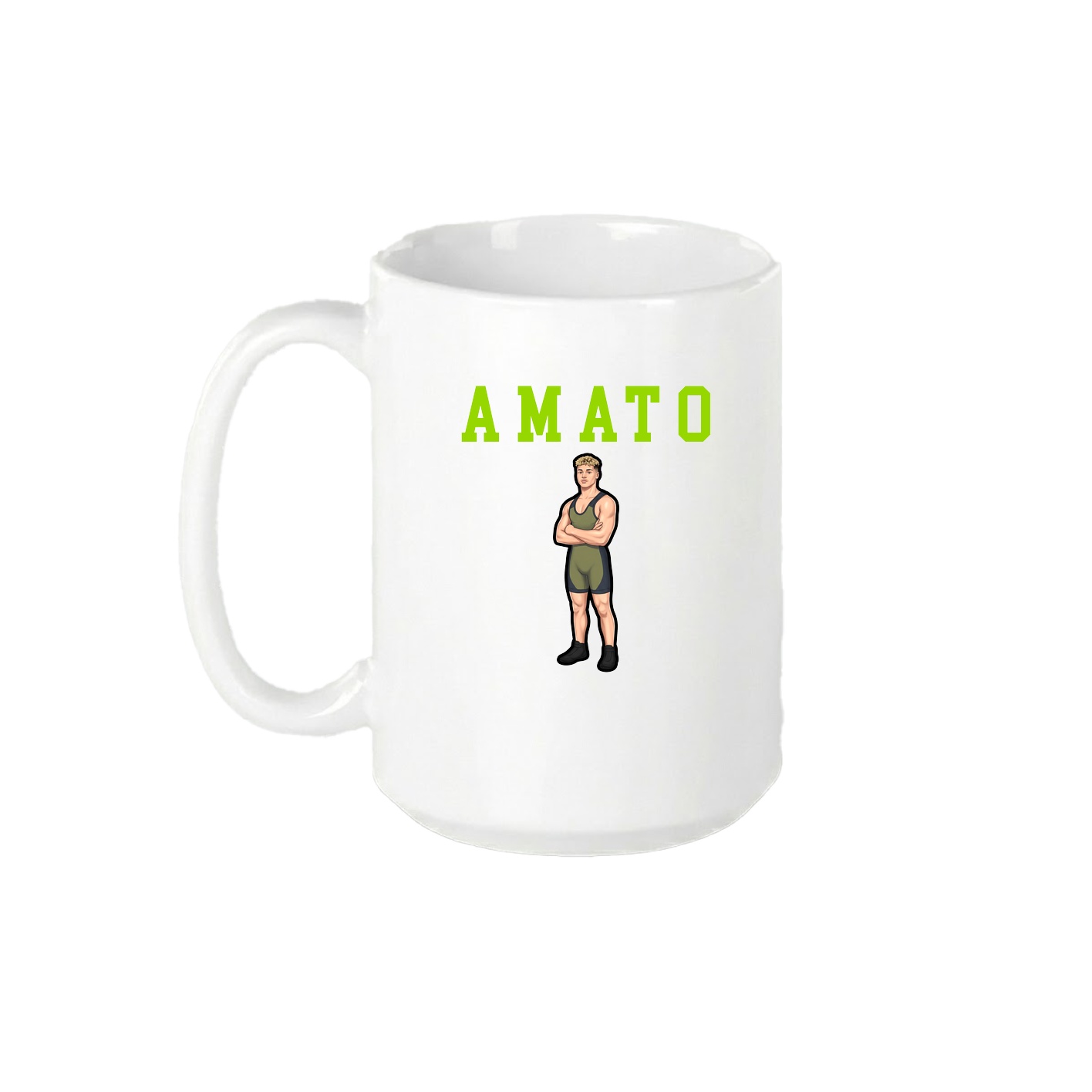 15oz Coffee Mug — Shirsey in White