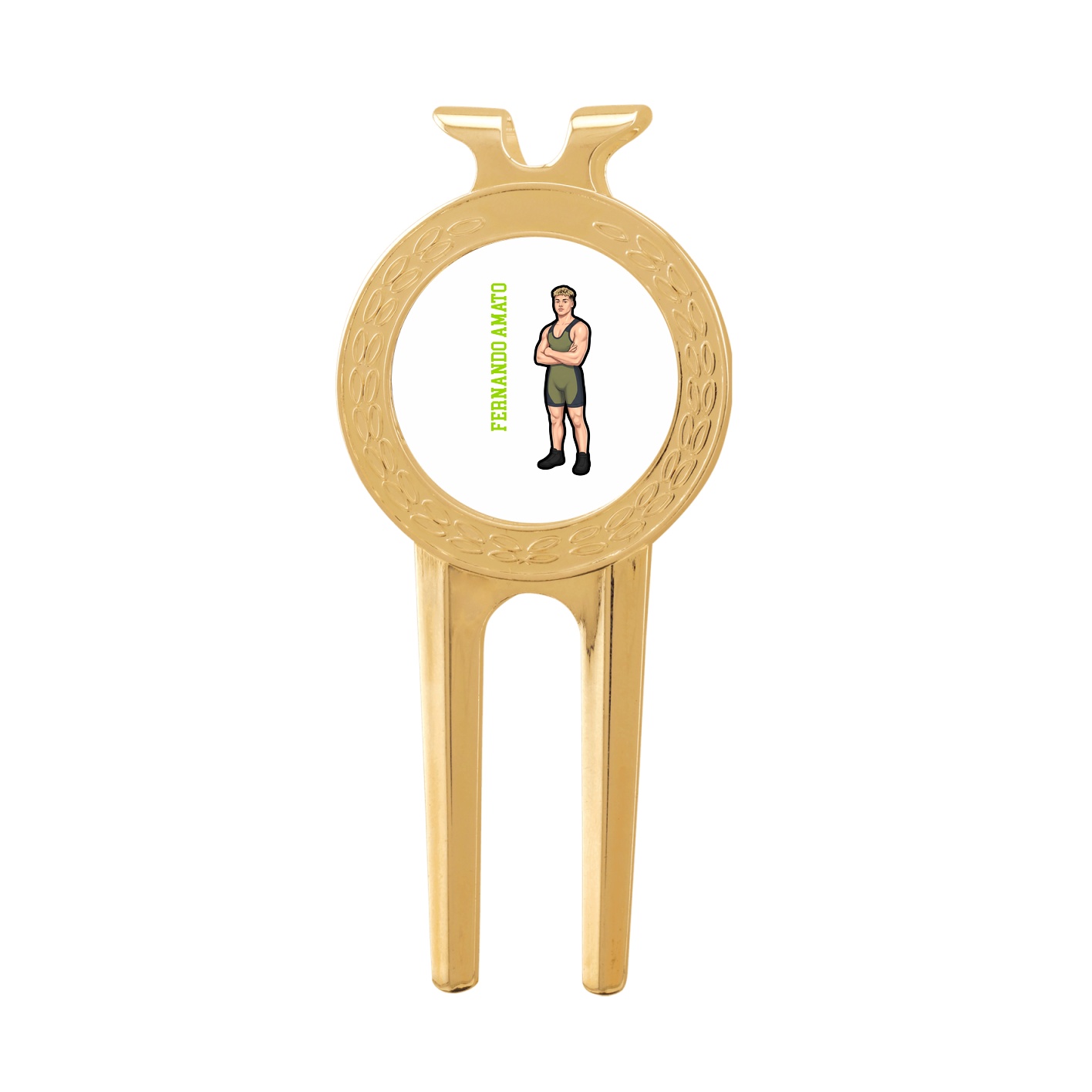 Divot Tool with Ball Marker — Name Vertical in Classic