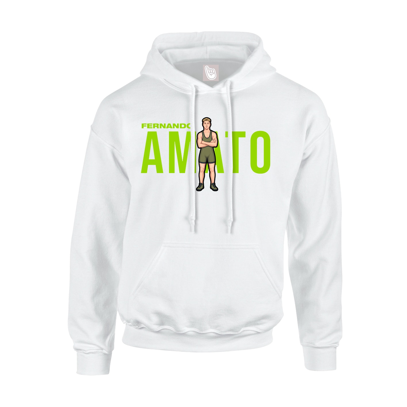 Hoodie — Player Name in White