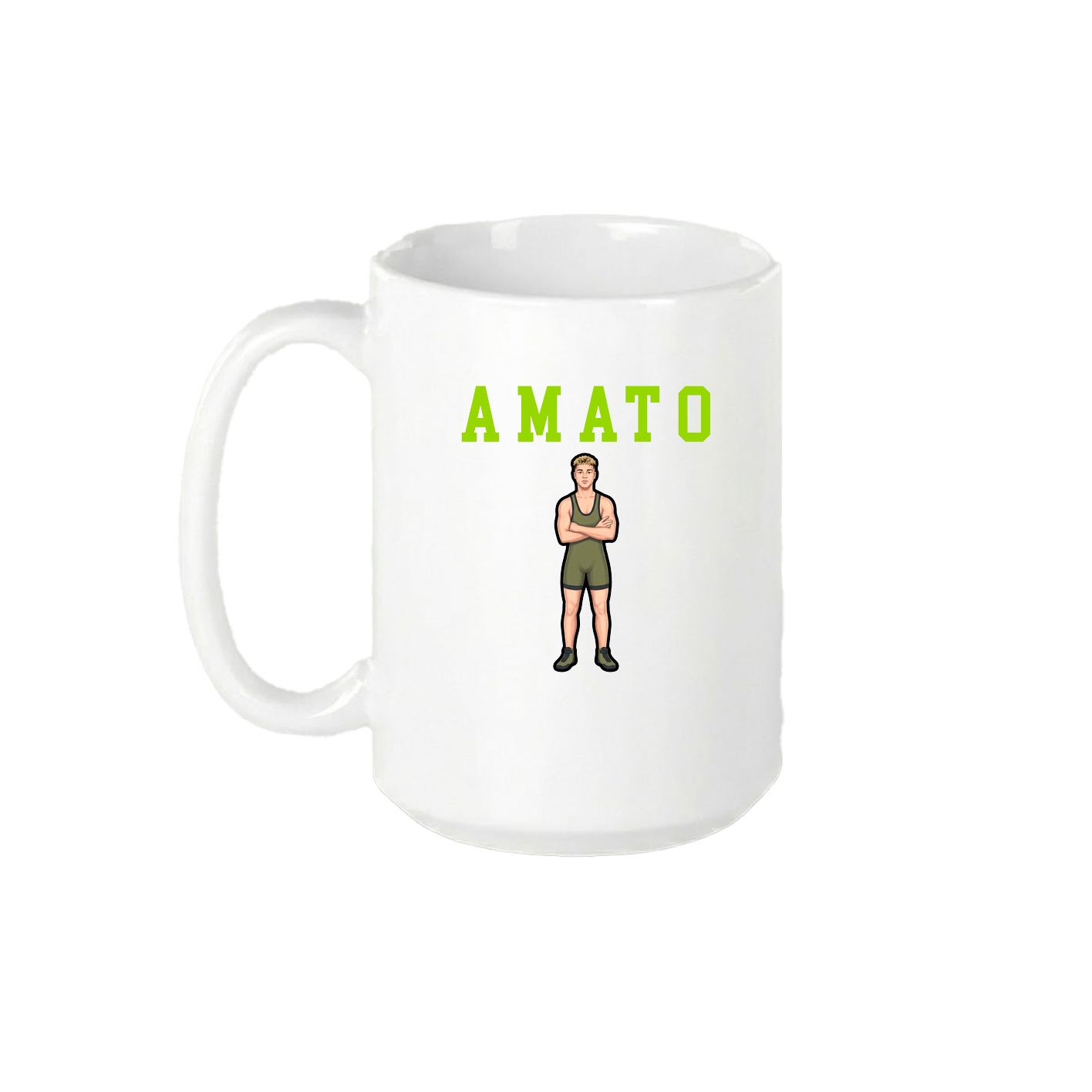 15oz Coffee Mug — Shirsey in White