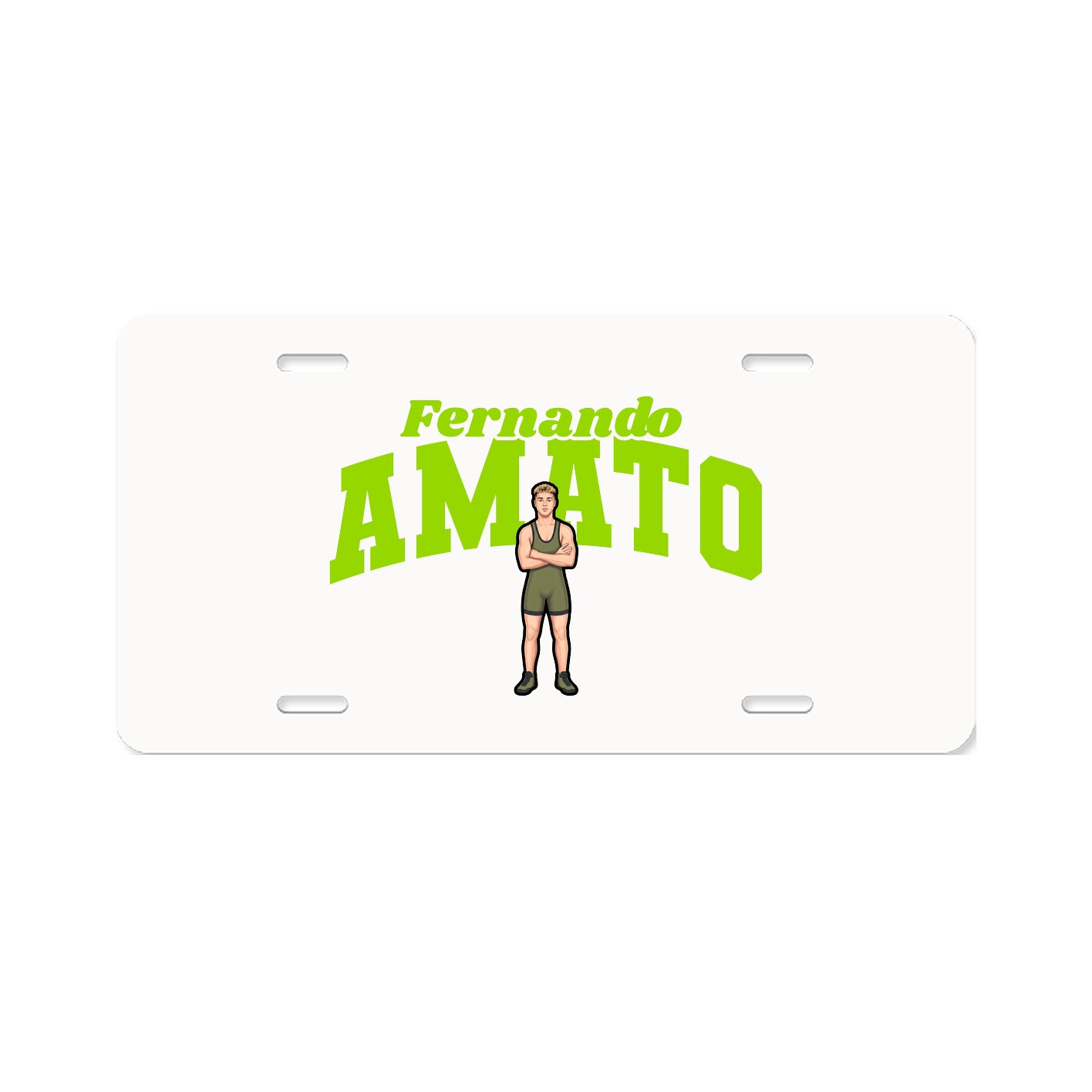License Plate — Signature Arch in Classic
