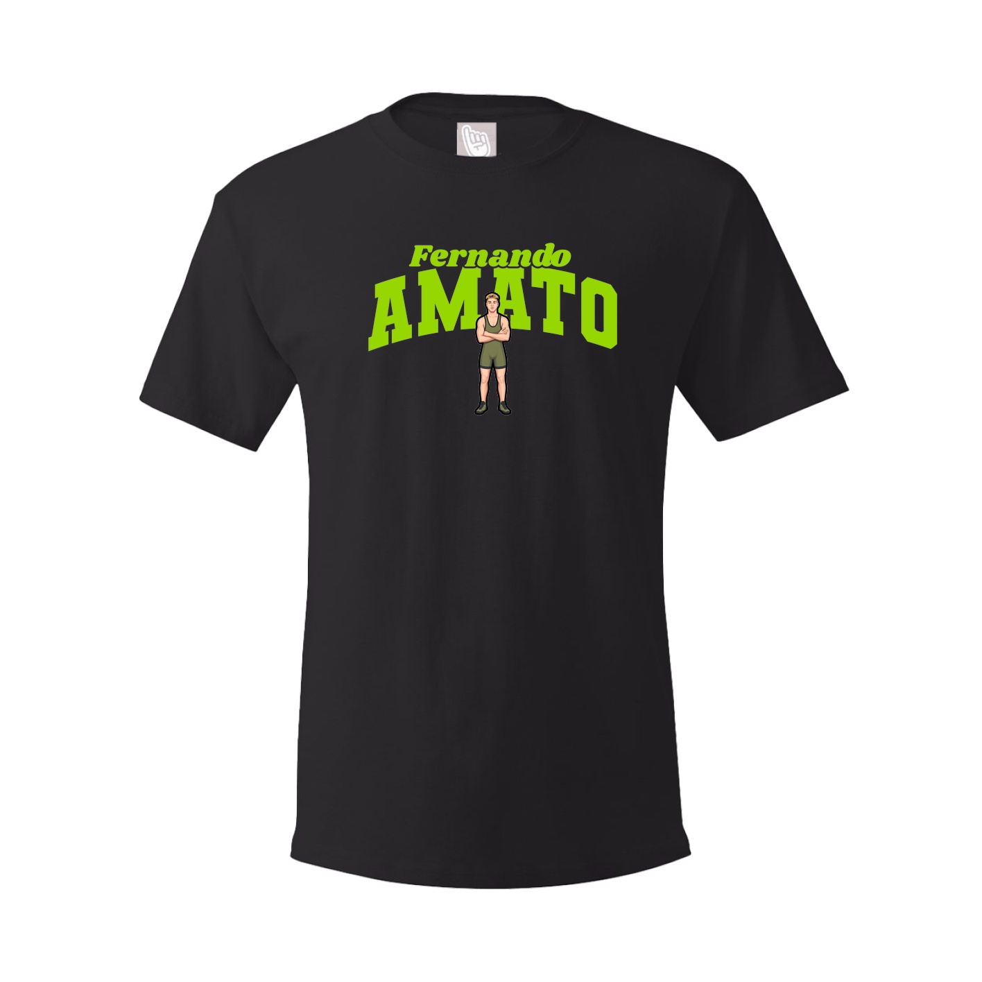 Youth Tee — Signature Arch in Black