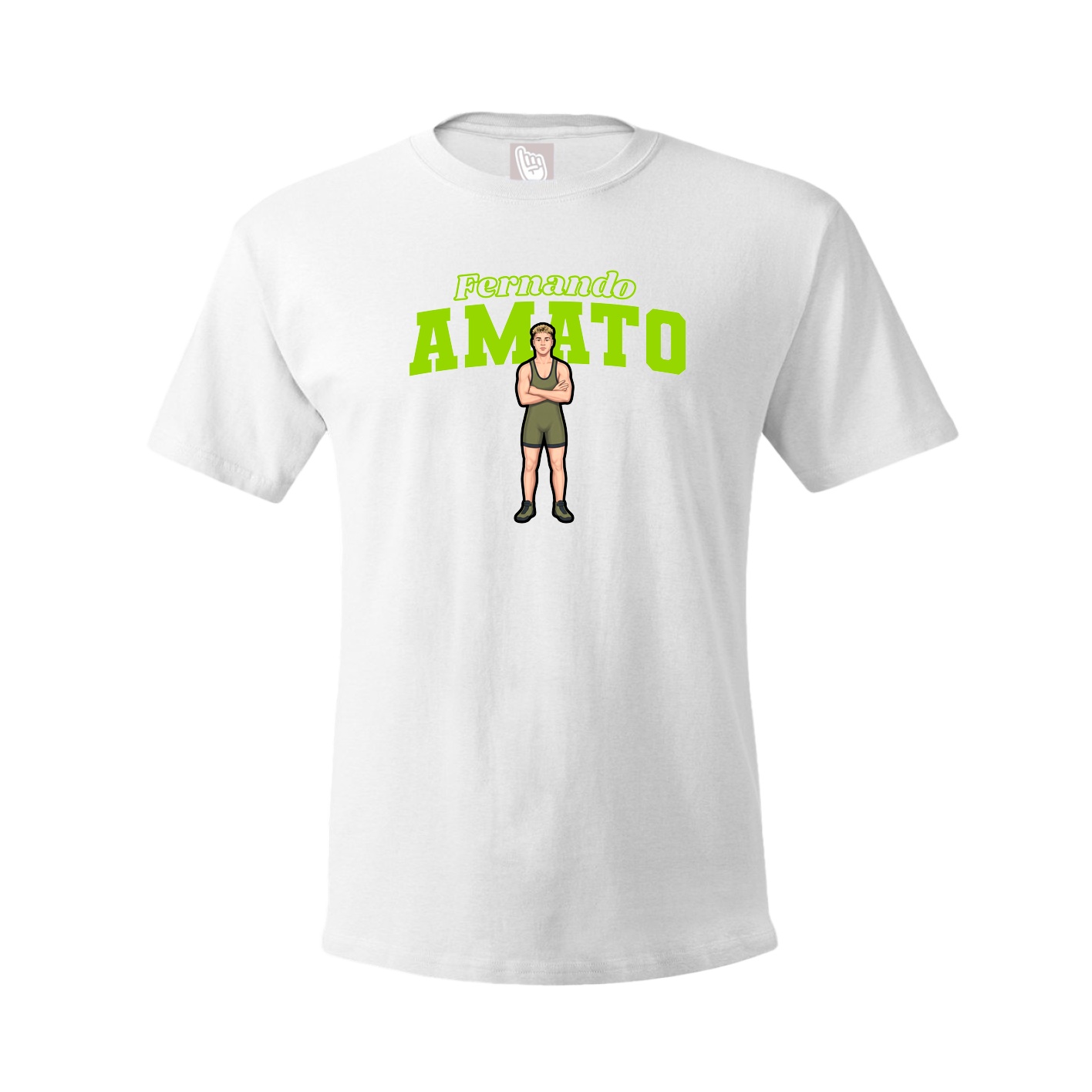 Tee — Name Arch in White