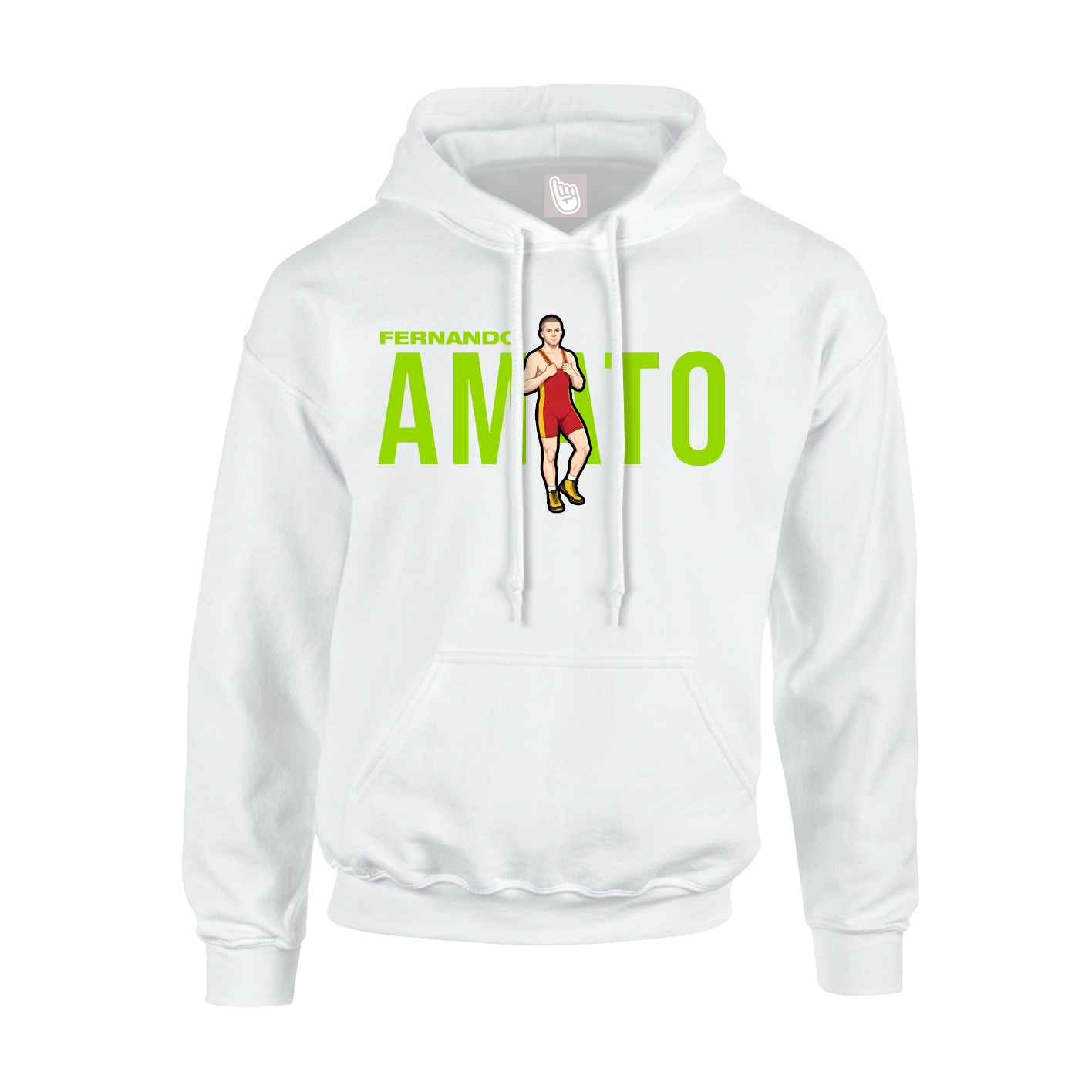 Hoodie — Player Name in White