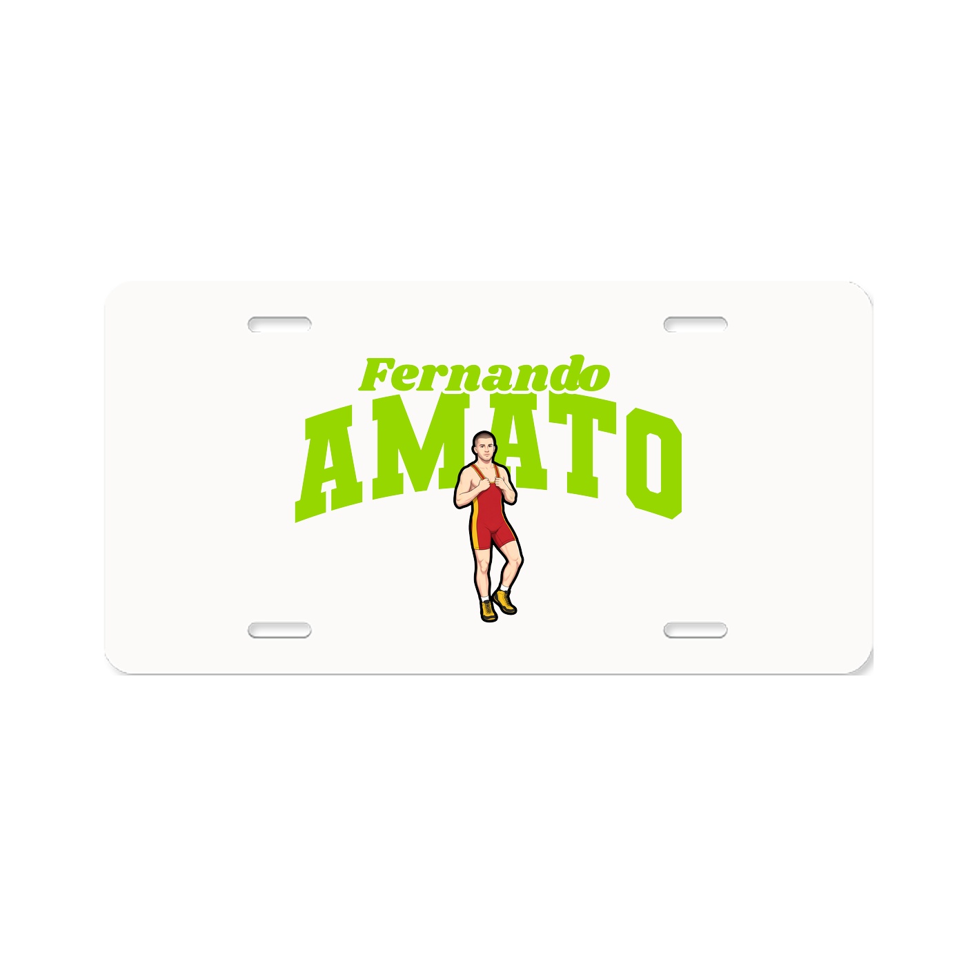 License Plate — Signature Arch in Classic