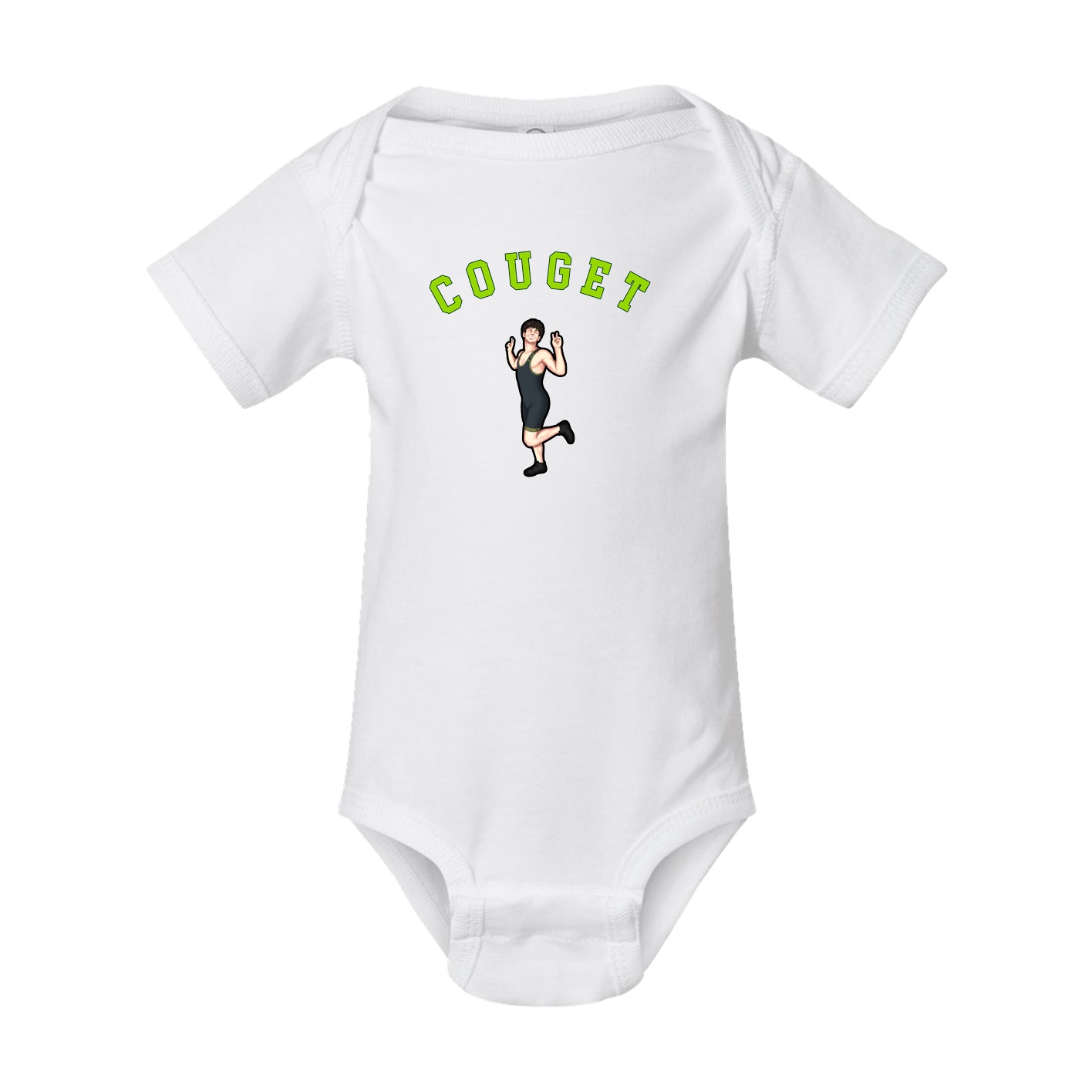 Baby Onesie — Shirsey Arch in White