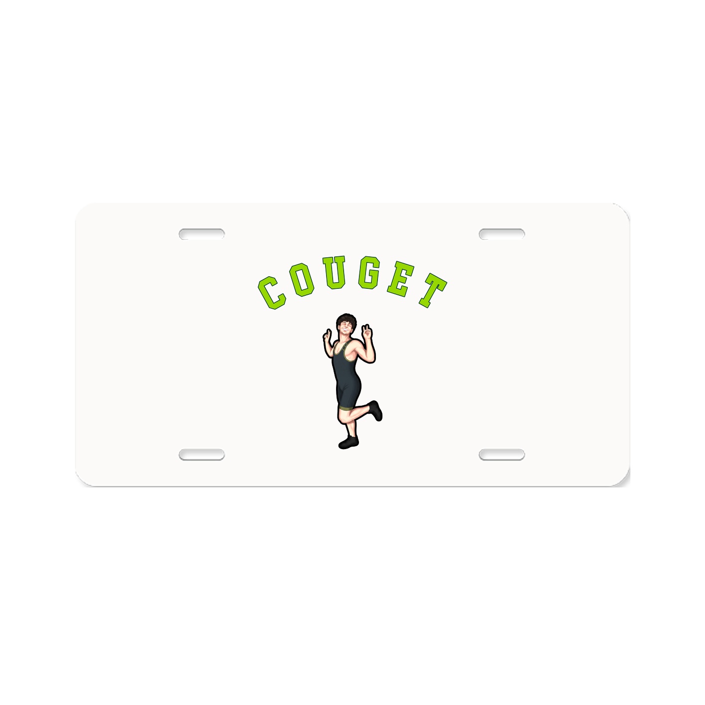 License Plate — Shirsey Arch in Classic