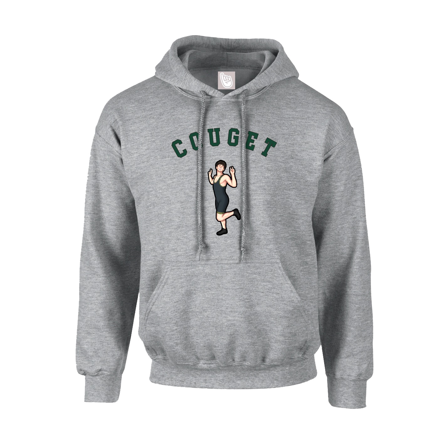 Hoodie — Shirsey Arch in Grey