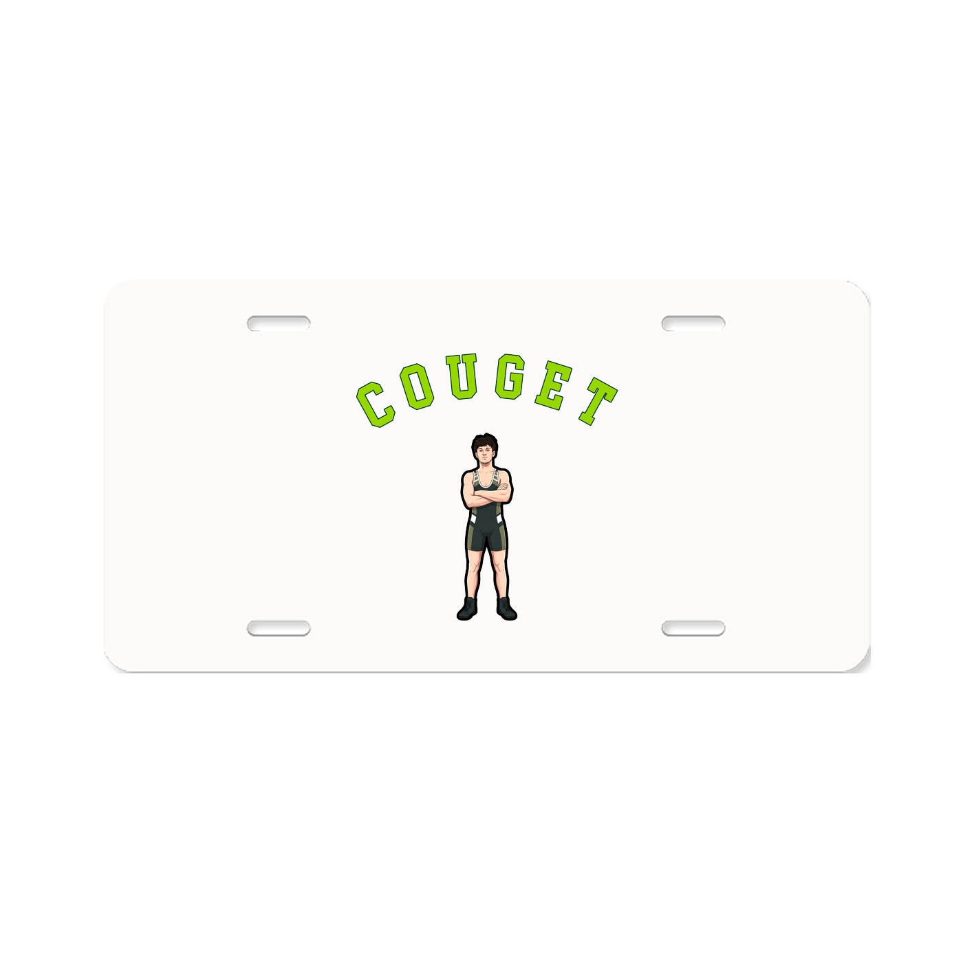 License Plate — Shirsey Arch in Classic