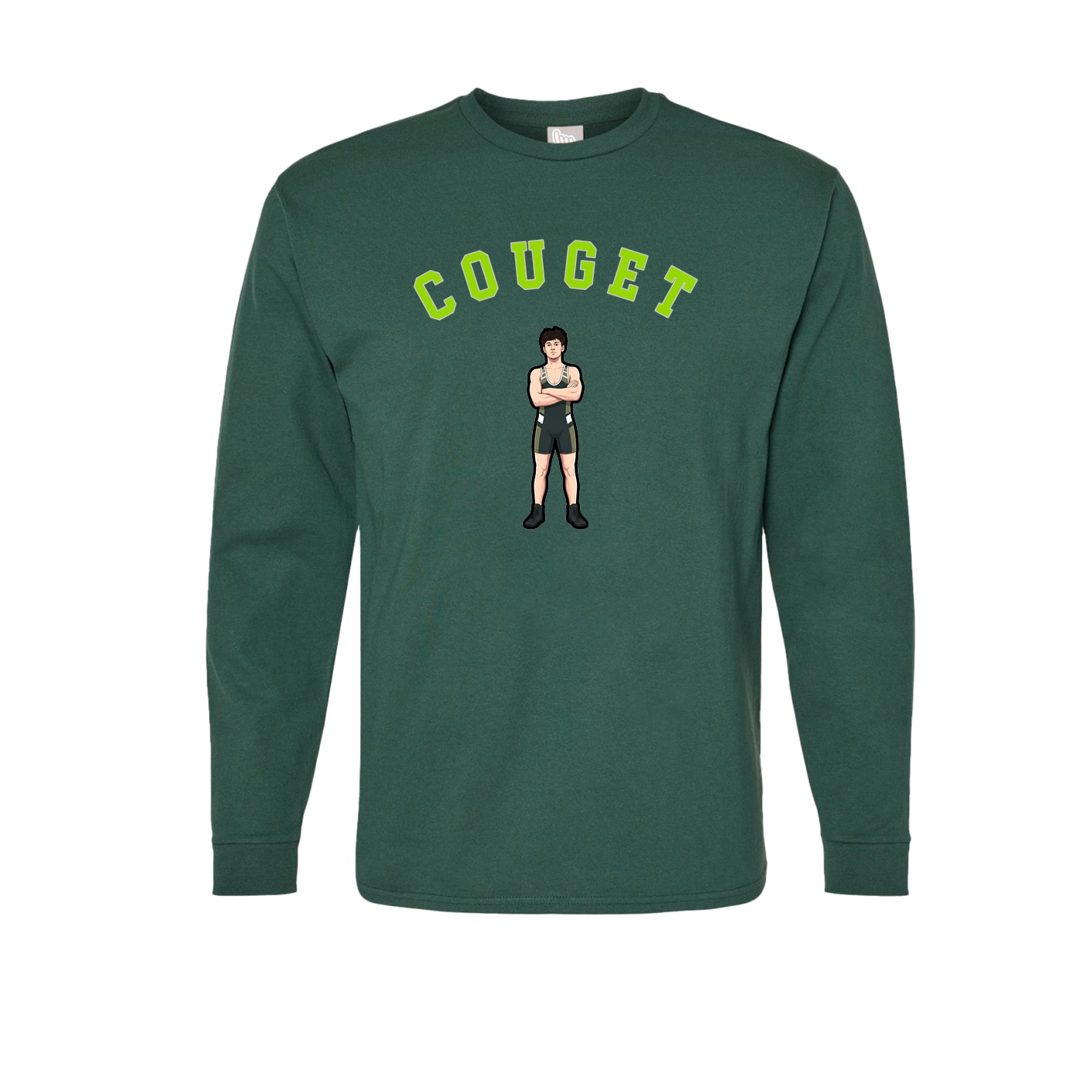 Long Sleeve Tee — Shirsey Arch in Green