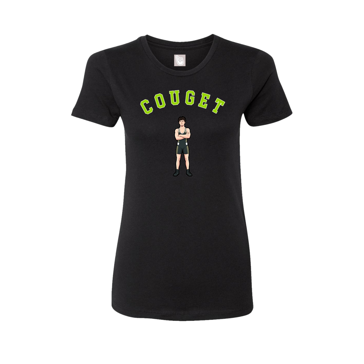 Womens Tee — Shirsey Arch in Black