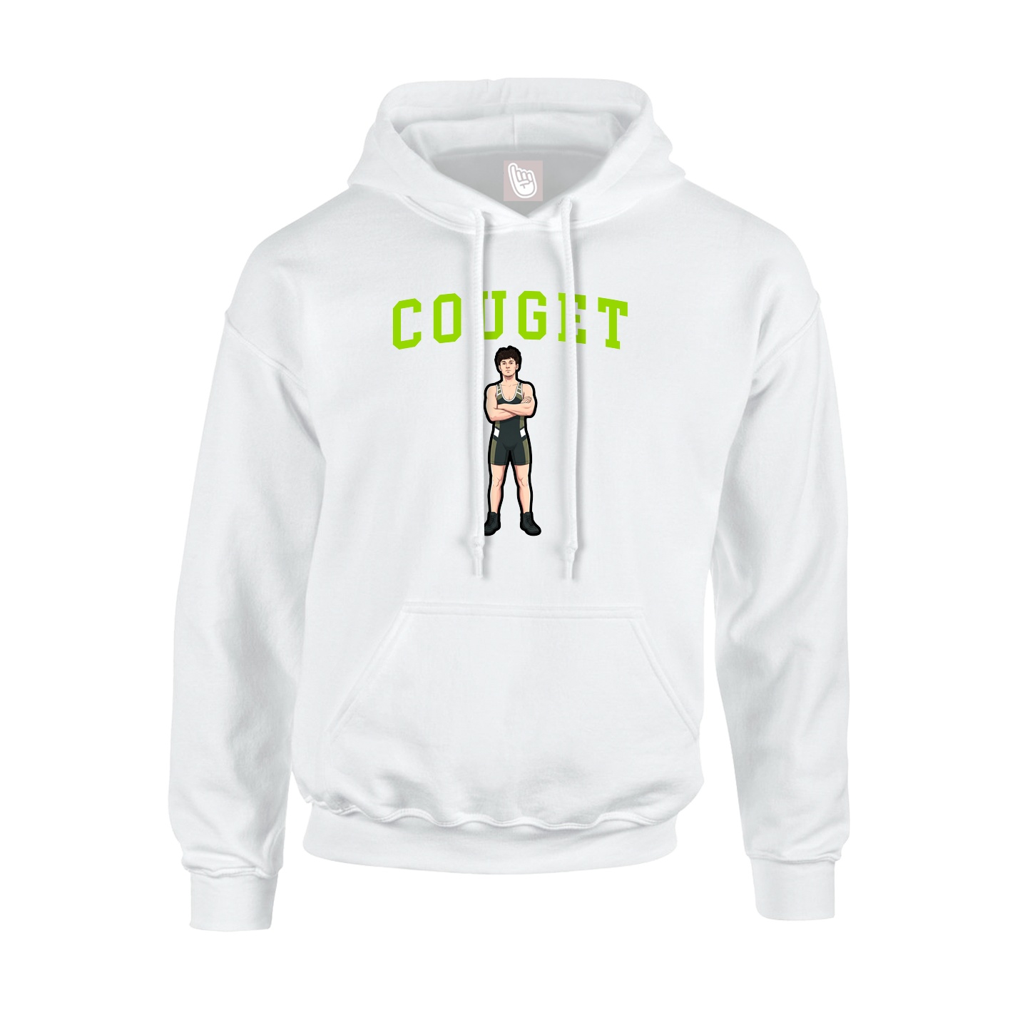 Hoodie — Shirsey in White