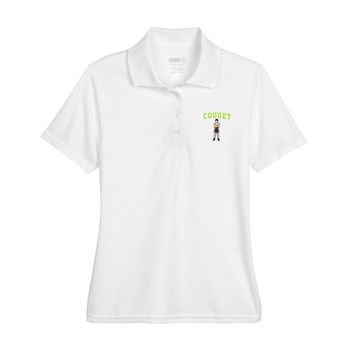 Womens Performance Polo — Shirsey in White