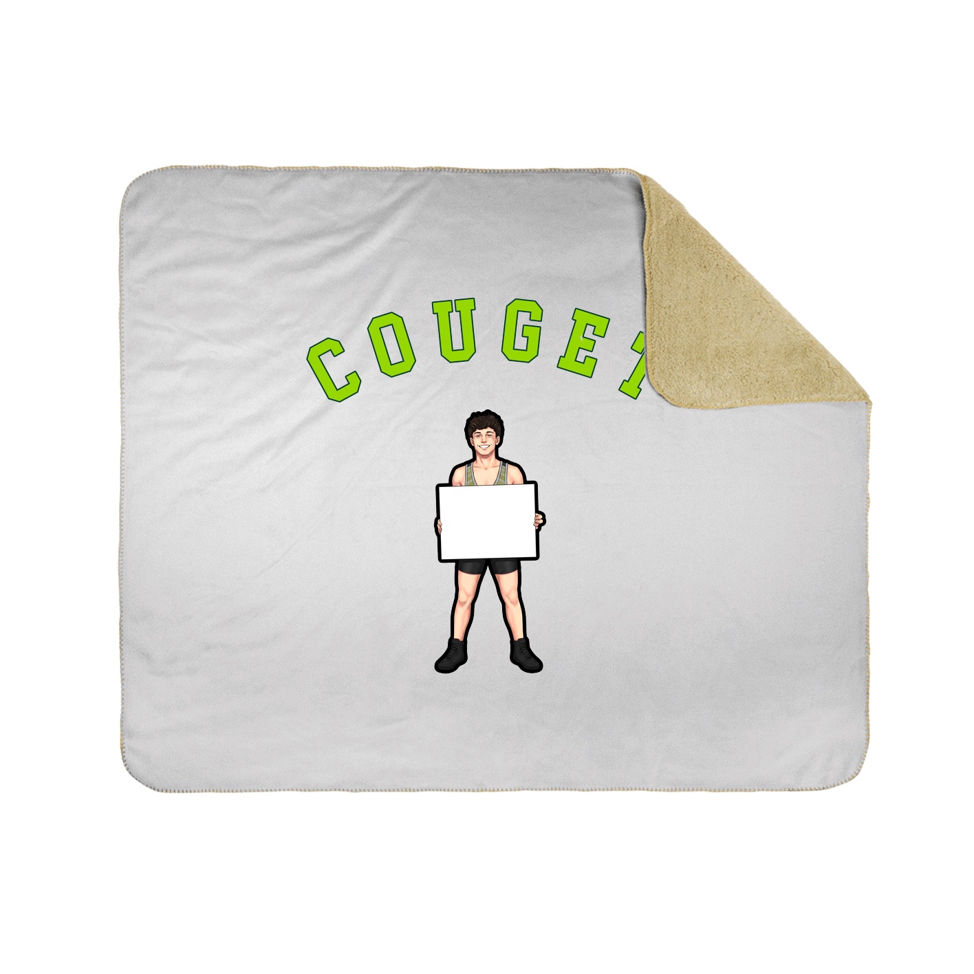 Throw Blanket — Shirsey Arch in White