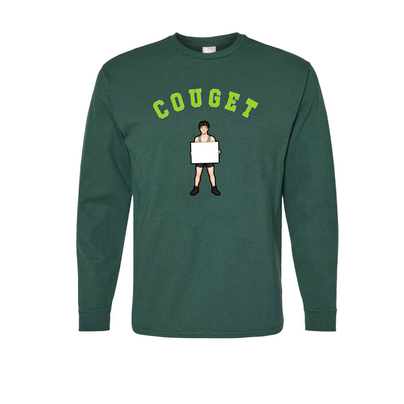 Long Sleeve Tee — Shirsey Arch in Green