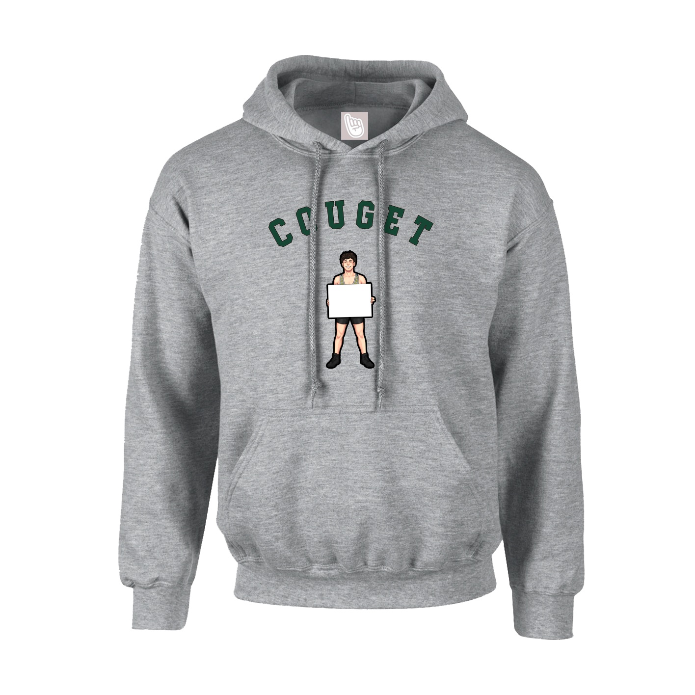 Hoodie — Shirsey Arch in Grey