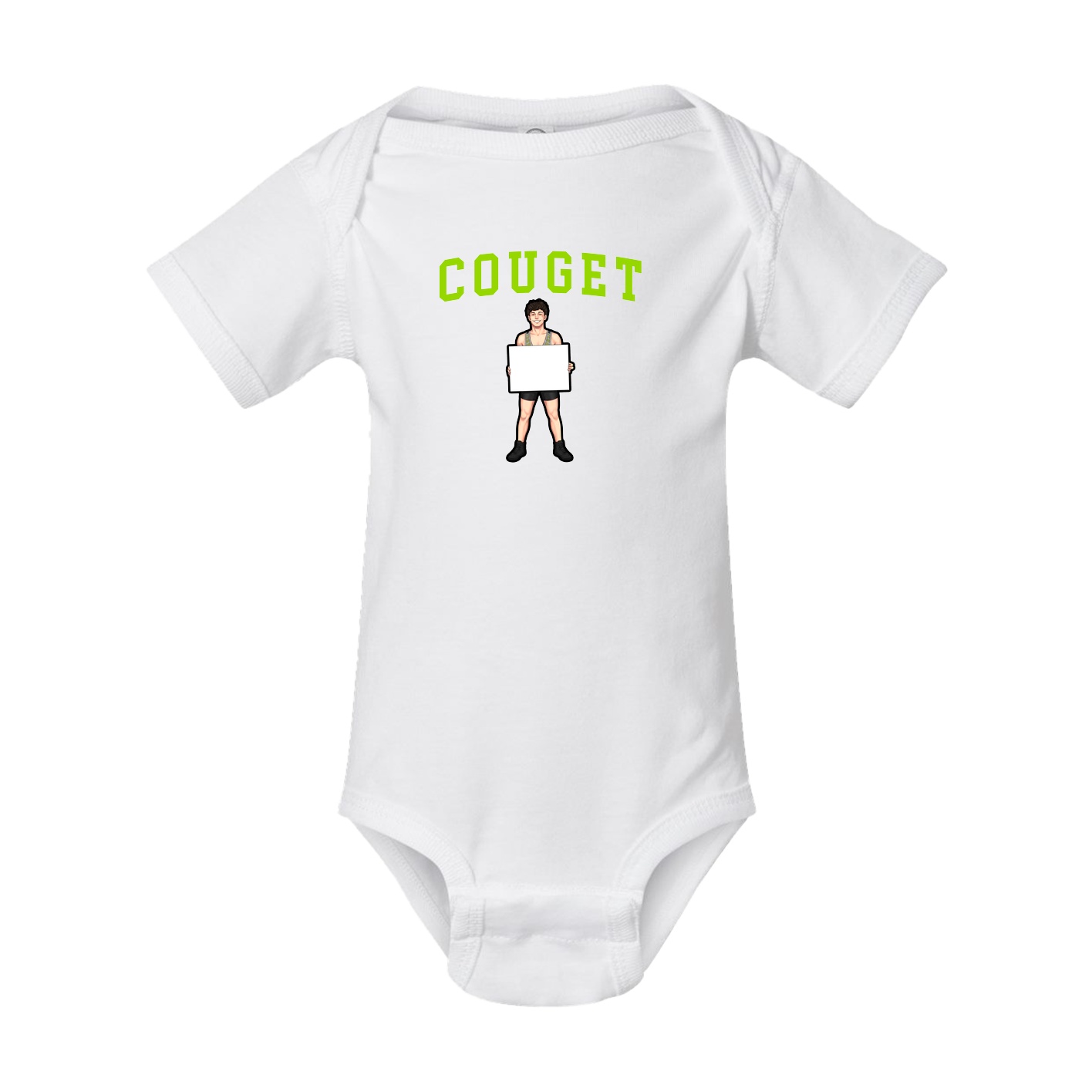 Baby Onesie — Shirsey in White
