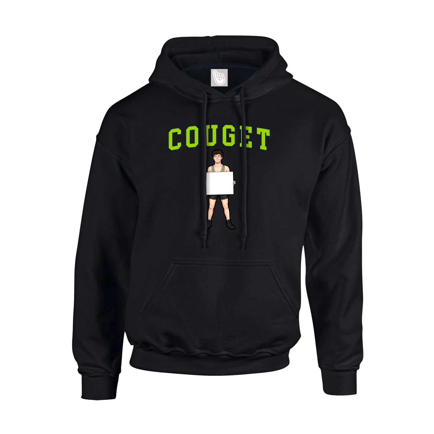 Youth Hoodie — Shirsey in Black