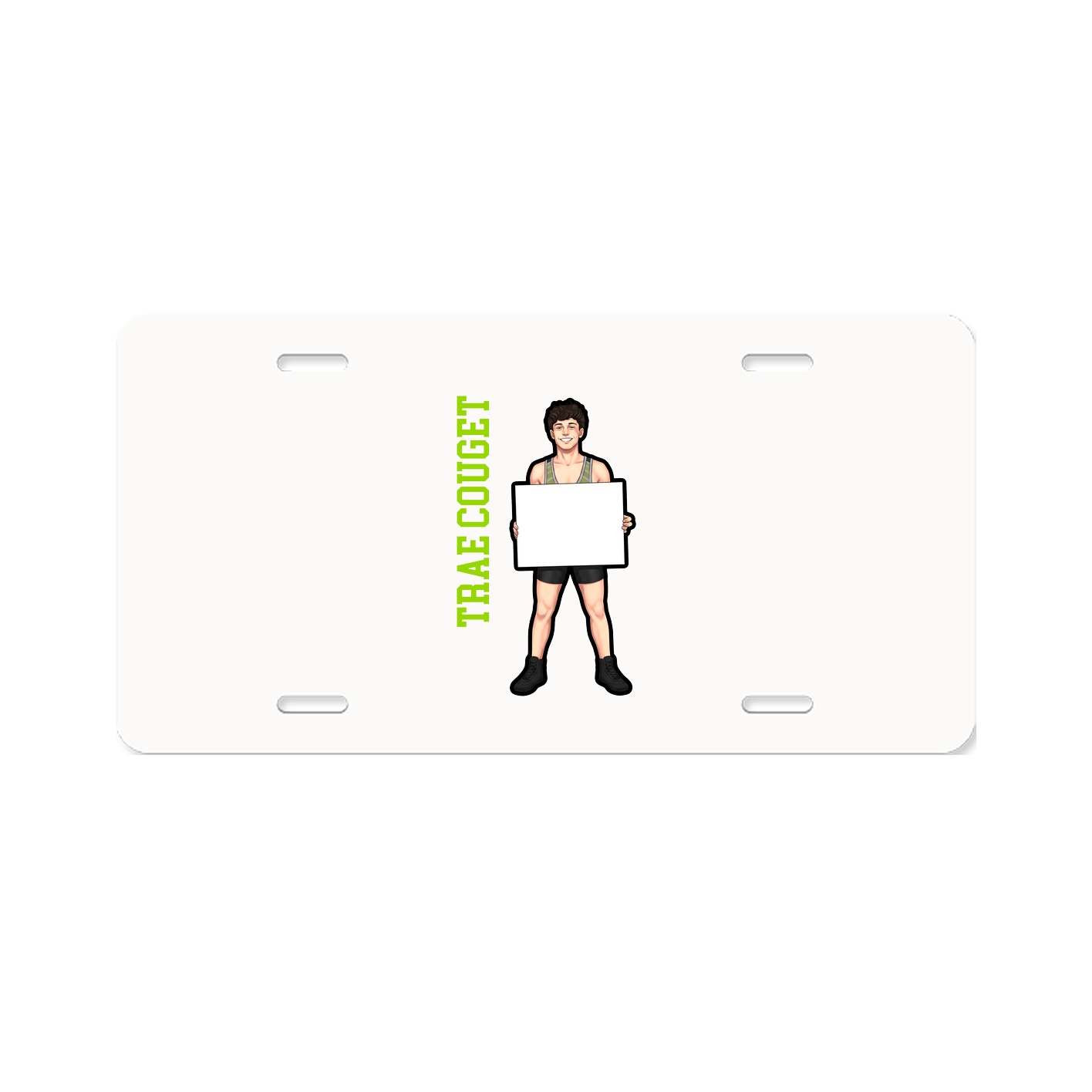 Aluminum License Plate