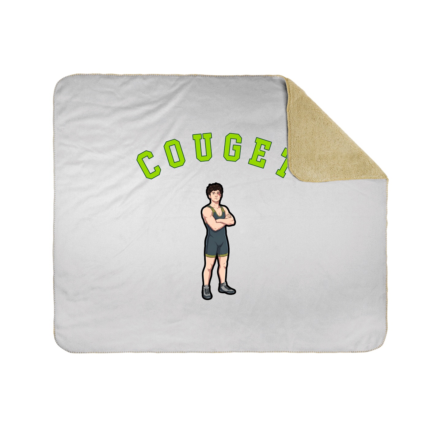 Throw Blanket — Shirsey Arch in White